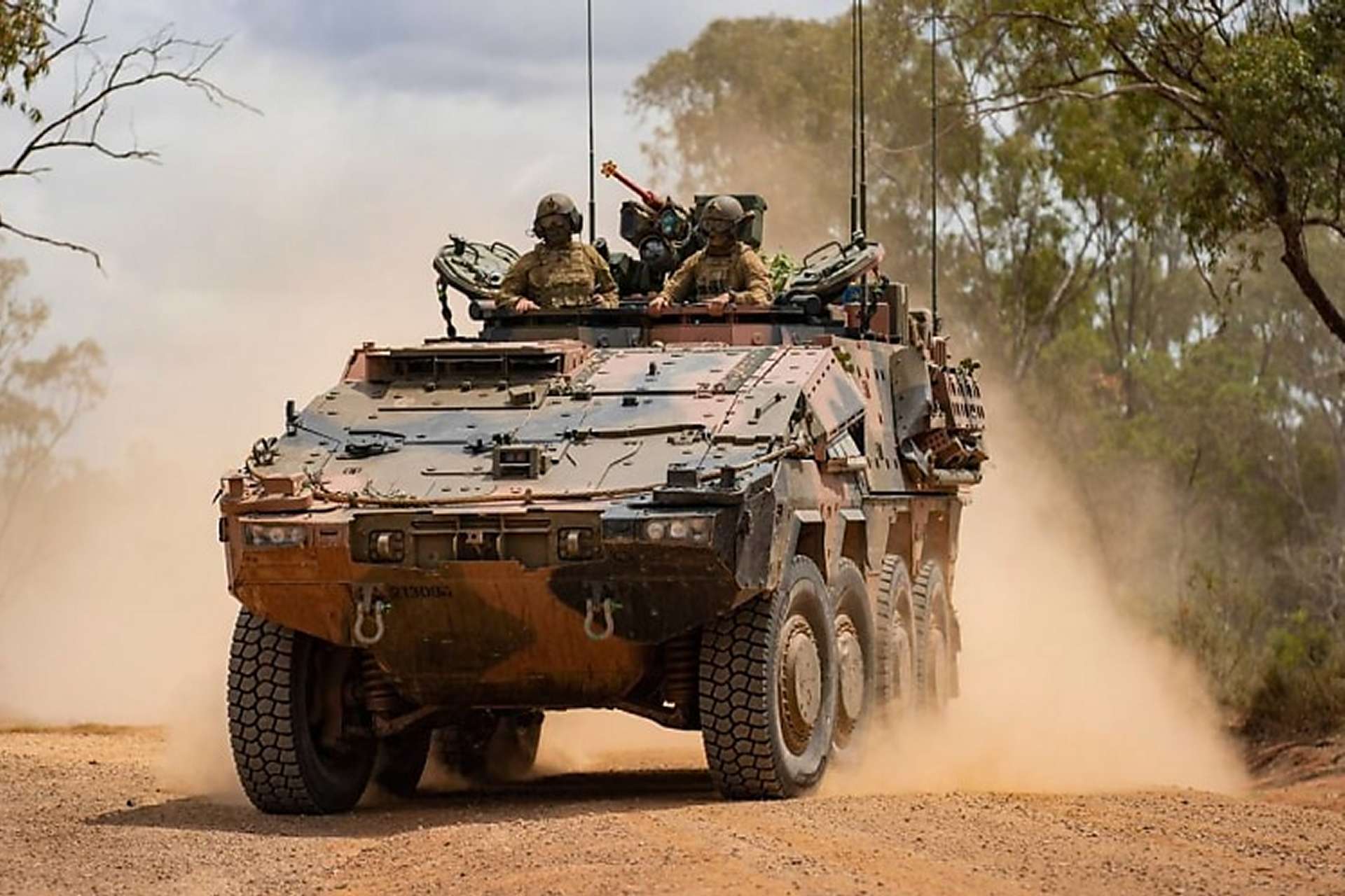 Australia is prioritizing domestic sustainment and upgrade capacity for combined-arms land systems, including Boxer, Redback, AS9 Huntsman, Bushmaster and Hawkei, to support littoral manoeuvre, long-range strike, readiness and industrial resilience between 2026 and 2030 (Picture source: Australian MoD).