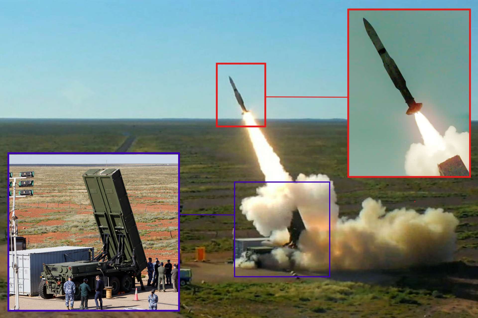 Australia successfully used a prototype ground-based air defense system to fire an SM-2 and destroy a cruise missile target at the Woomera Test Range (Picture Source: Australian MoD)