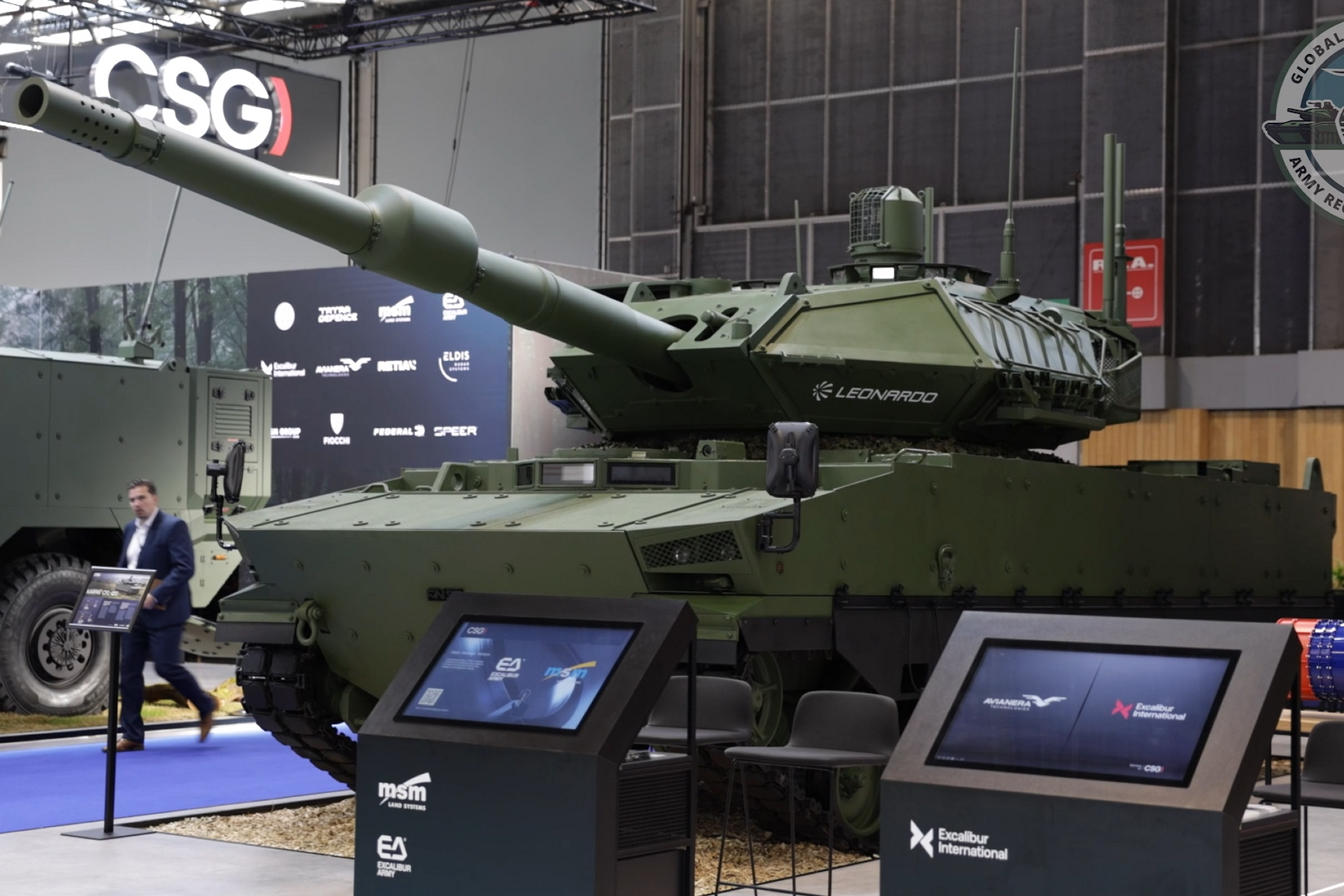 CSG Defence and FNSS showcased the KARPAT CFL-120 medium tank at Eurosatory 2026 as a 34-ton, NATO-compatible armored vehicle designed to give European forces mobile direct-fire power (Picture Source: Army Recognition Group)