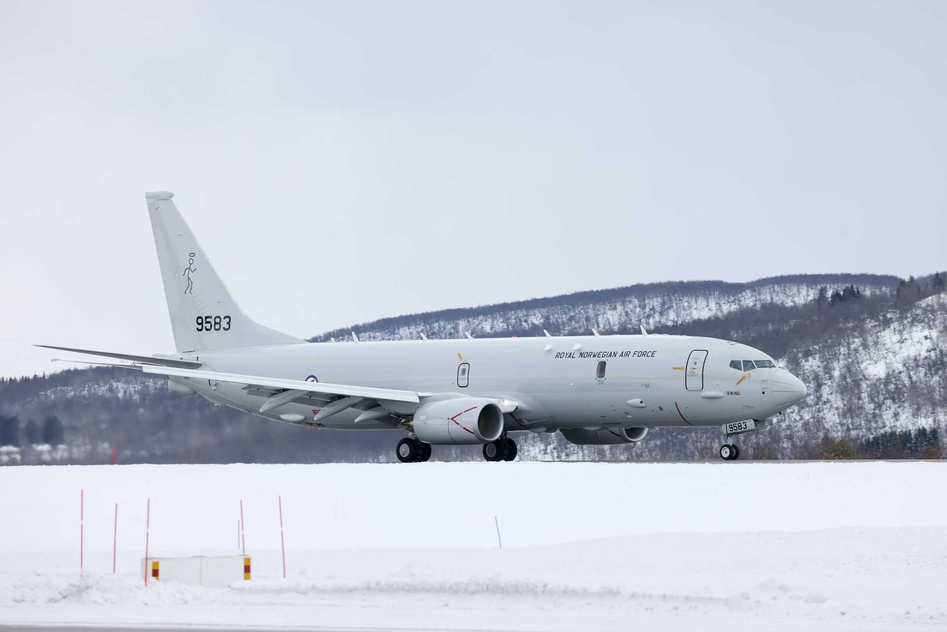 The P-8A Poseidon will patrol over the North Atlantic, improve Danish participation in the shared maritime picture, and reduce reliance on allied aircraft for missions around Greenland and the Faroe Islands. (Picture source: Norwegian MoD)