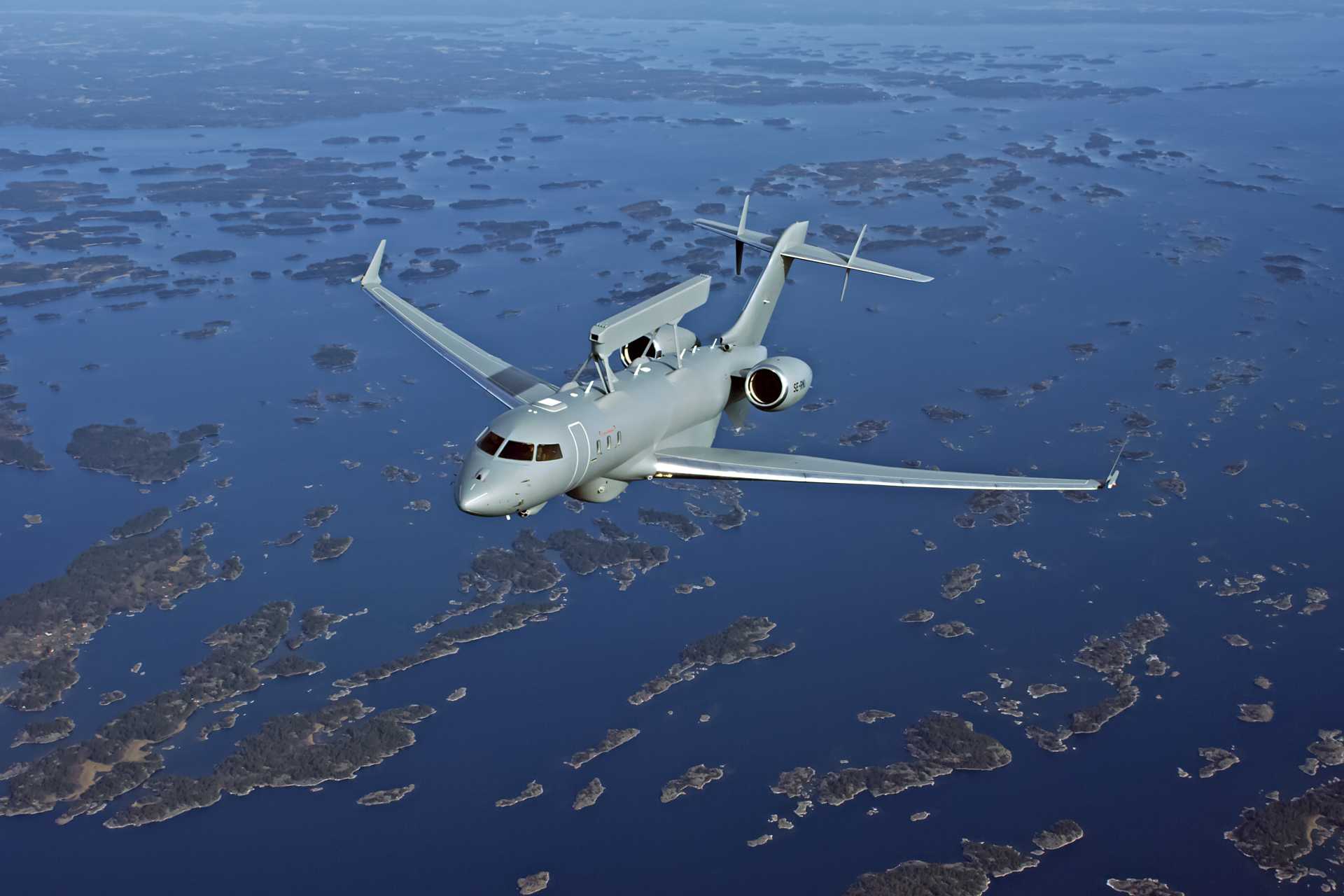 The GlobalEye gives Gulf countries enough time and a complete battlefield picture to detect, understand, and coordinate responses to Iran's missiles, drones, aircraft, and maritime threats before they reach critical infrastructure. (Picture source: Saab)