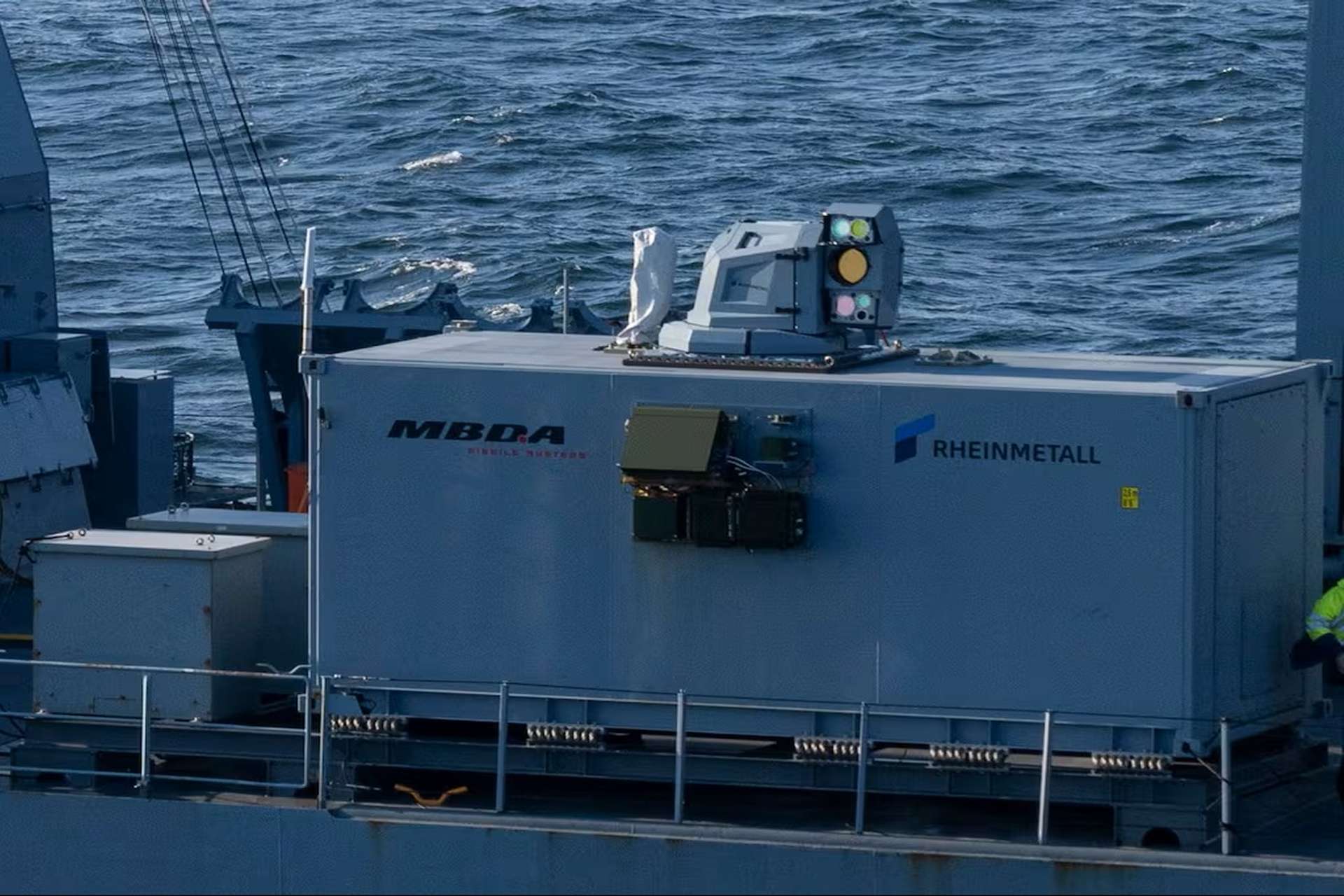 Germany has awarded Rheinmetall and MBDA a major contract to turn a proven naval laser demonstrator into an operational high-energy weapon system for the German Navy by 2029 (Picture Source: Rheinmetall)
