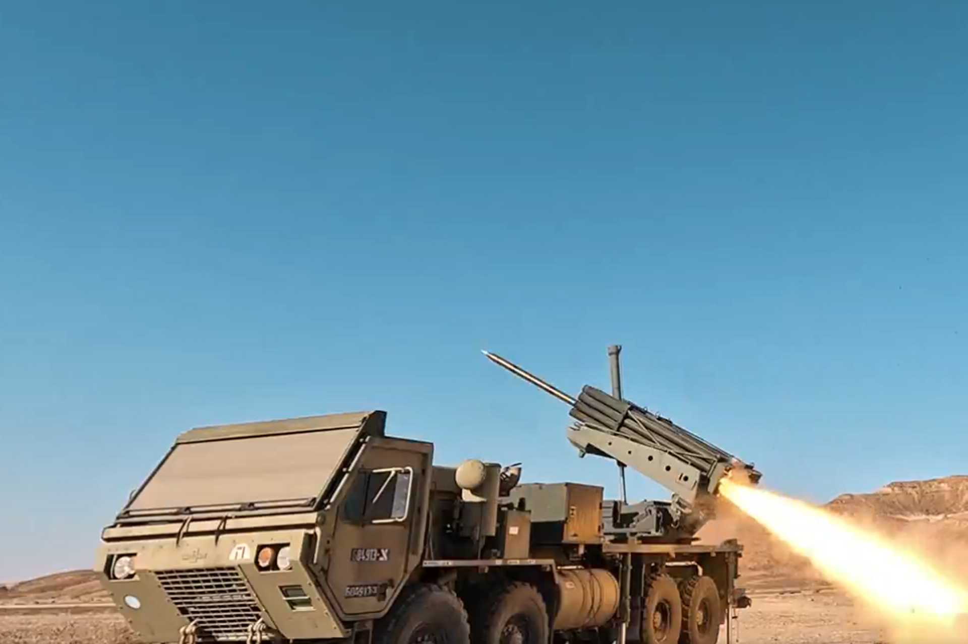 An Iron Dome air defense system launches an interceptor during a live-fire test conducted by the Israel Ministry of Defense. (Picture source: Israel Ministry of Defense)