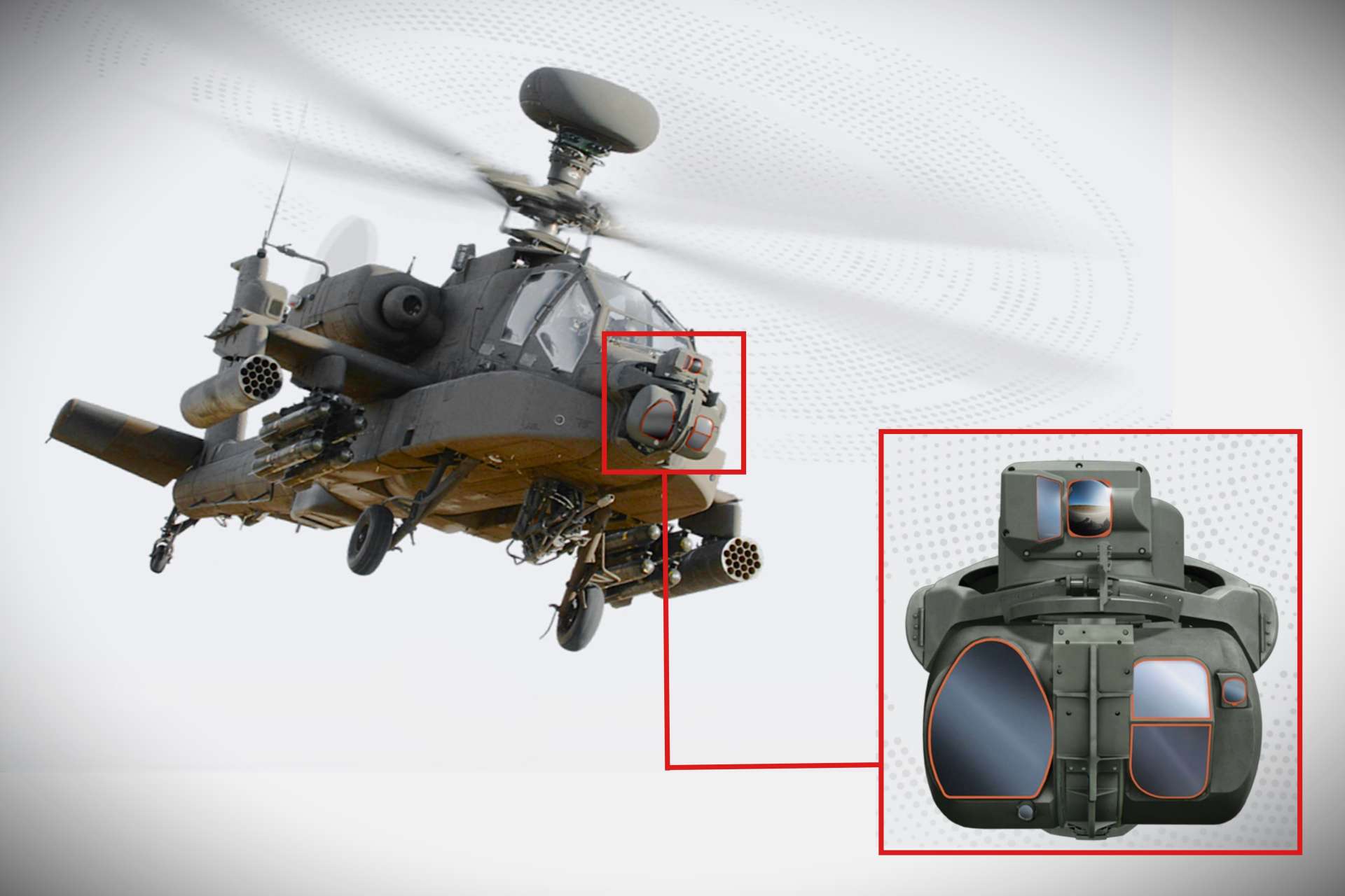Lockheed Martin’s $502 million Army award will sustain Apache M-TADS/PNVS sensors through 2031, preserving night-fighting capability for U.S. and allied attack helicopter crews (Picture Source: Lockheed Martin / Edited By Army Recognition Group)