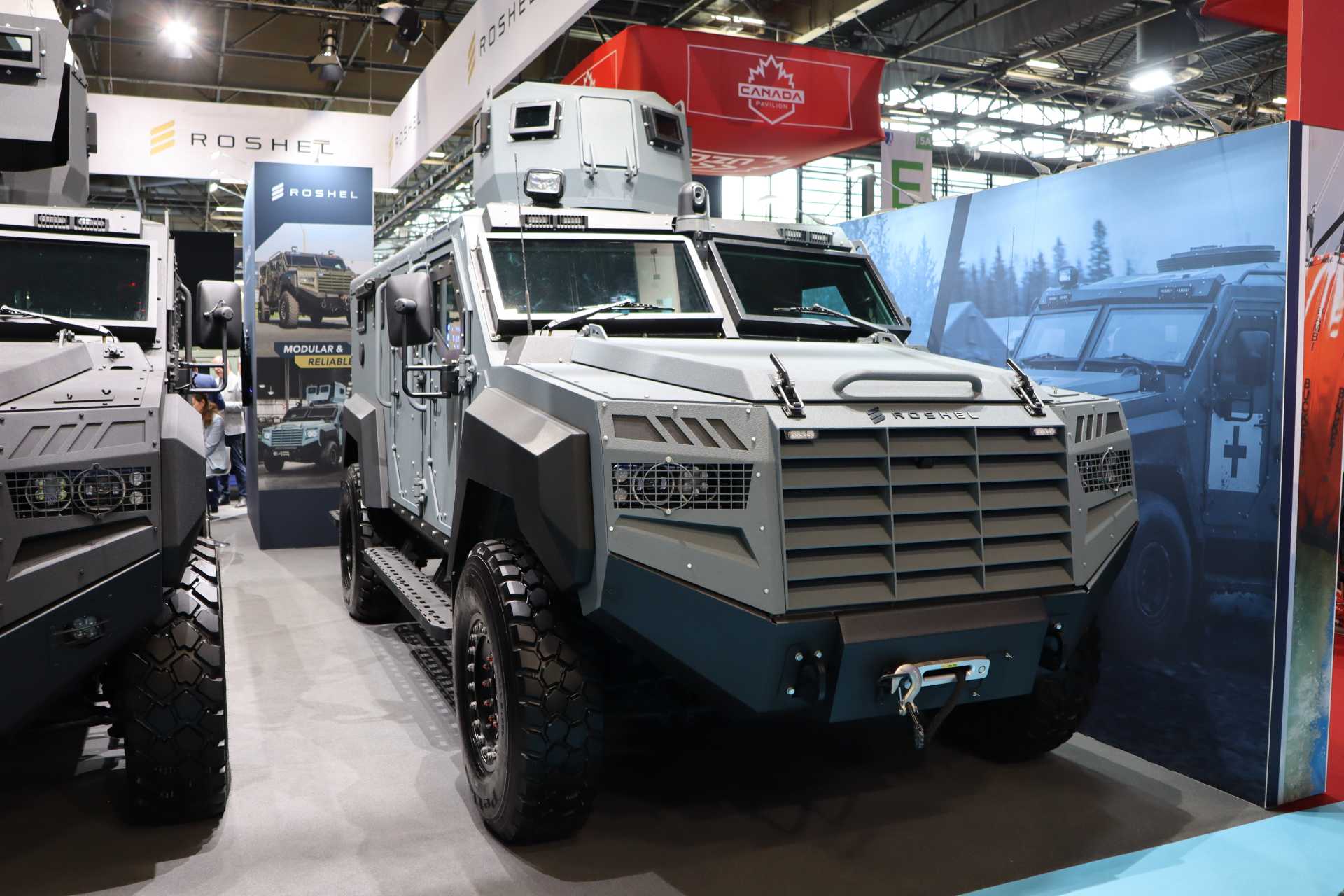 Founded in 2016, Roshel expanded rapidly by using commercial vehicle bases rather than proprietary military drivetrains, with the main chassis families including the Ford F-550, Ram 5500, and Toyota Land Cruiser 70. (Picture source: Army Recognition)