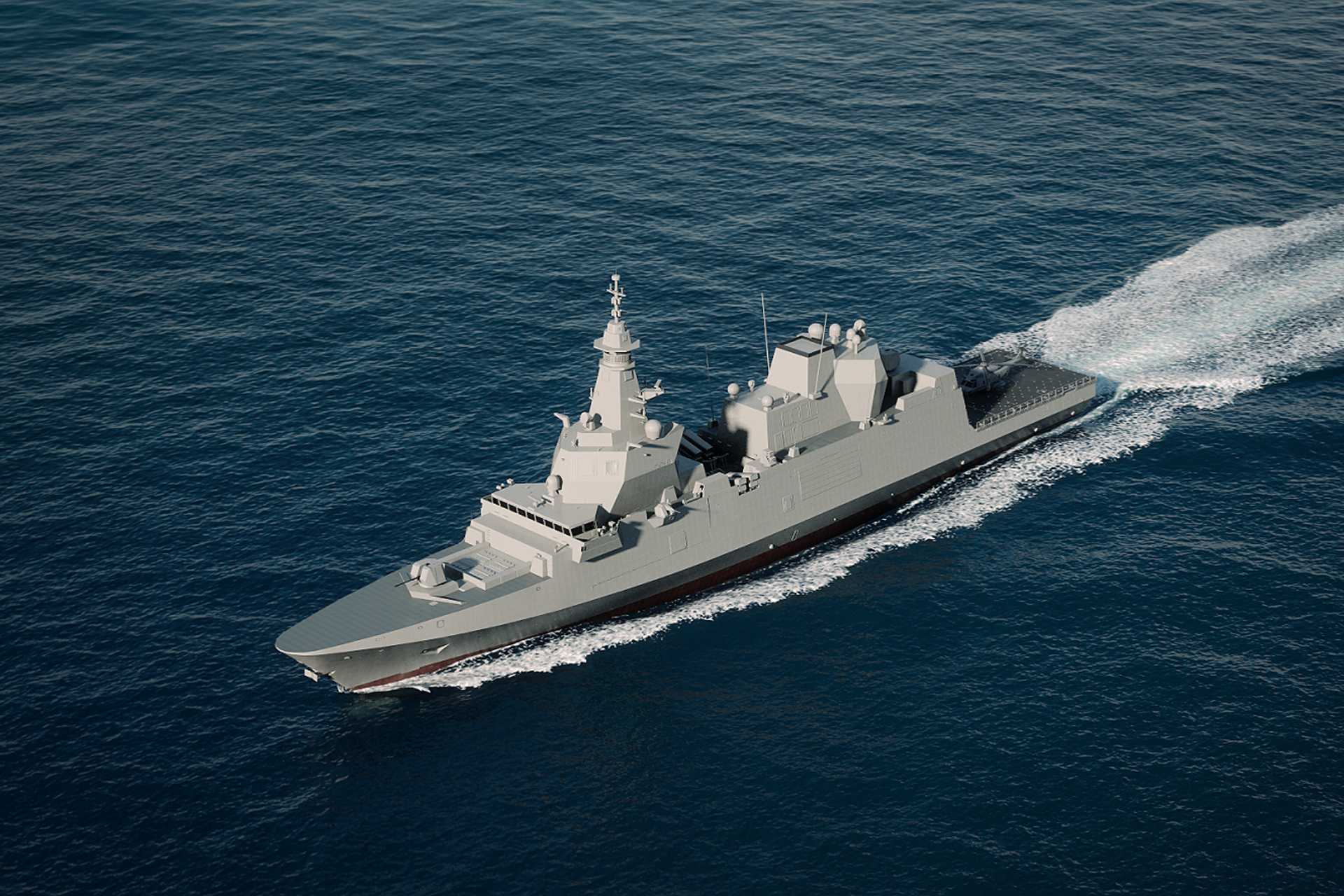 Operationally, the three FREMM EVO frigates will improve Portugal's ability to monitor submarine cables, offshore energy installations, maritime approaches, and sea lines connecting Europe with North America and West Africa (Picture source: OCCAR)