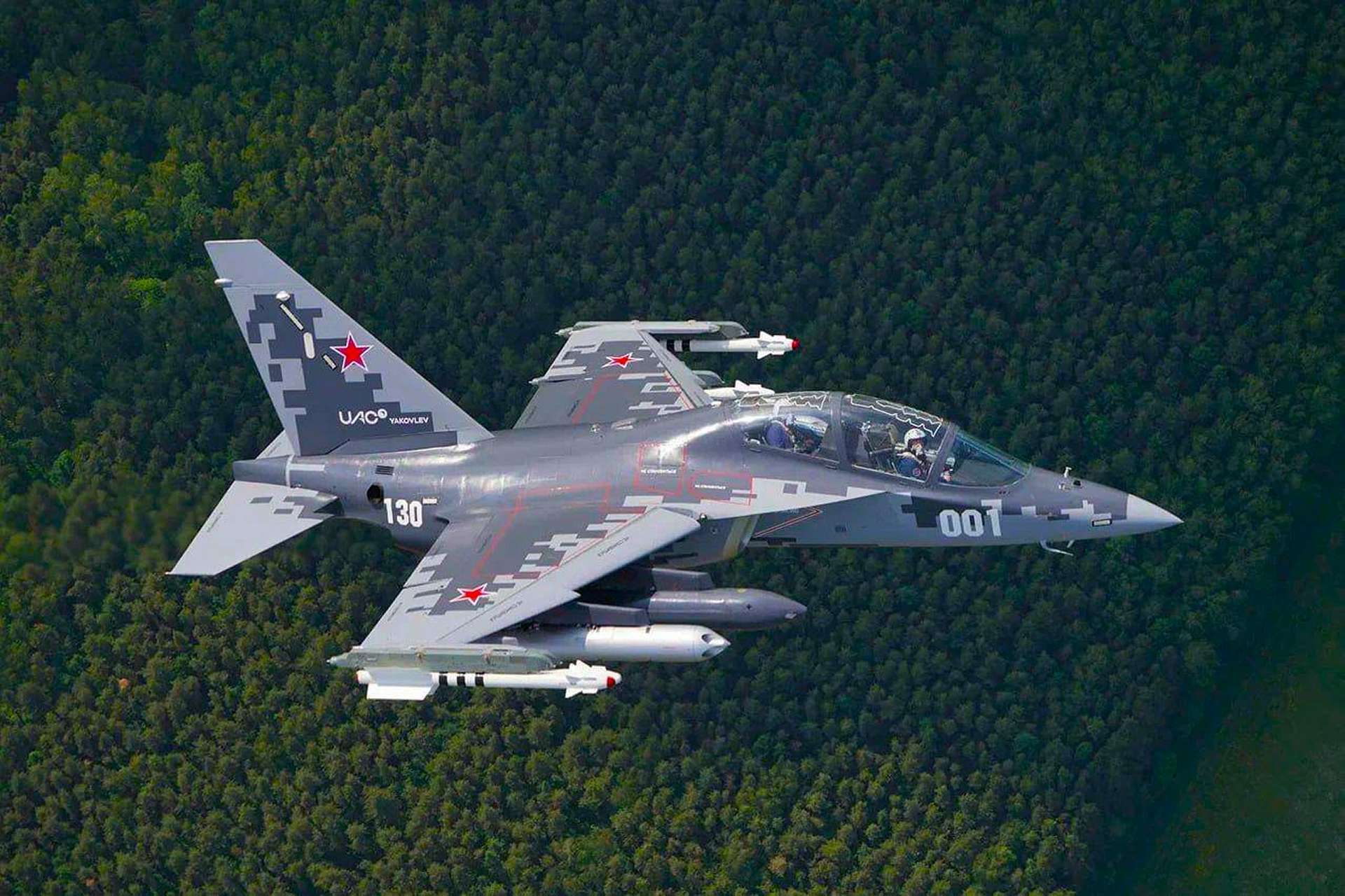 Russia is reshaping the Yak-130M into a light combat aircraft designed to intercept heavy drones and counter maritime unmanned threats (Picture Source: Russian MoD)