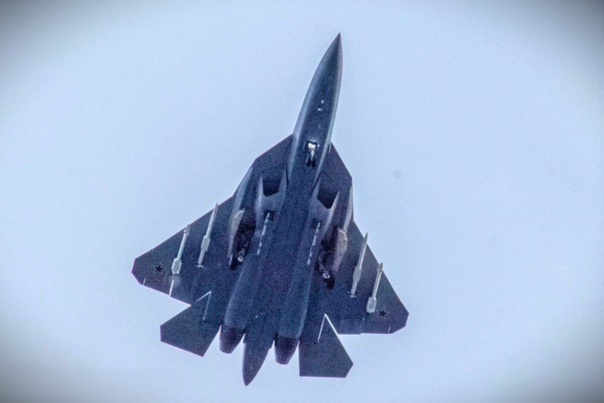Russia has launched a global campaign for the RVV-SDM air-to-air missile, positioning the Su-57E as a fully integrated export fighter with layered weapons for short-, medium- and long-range combat (Picture Source: Russian Social Media)