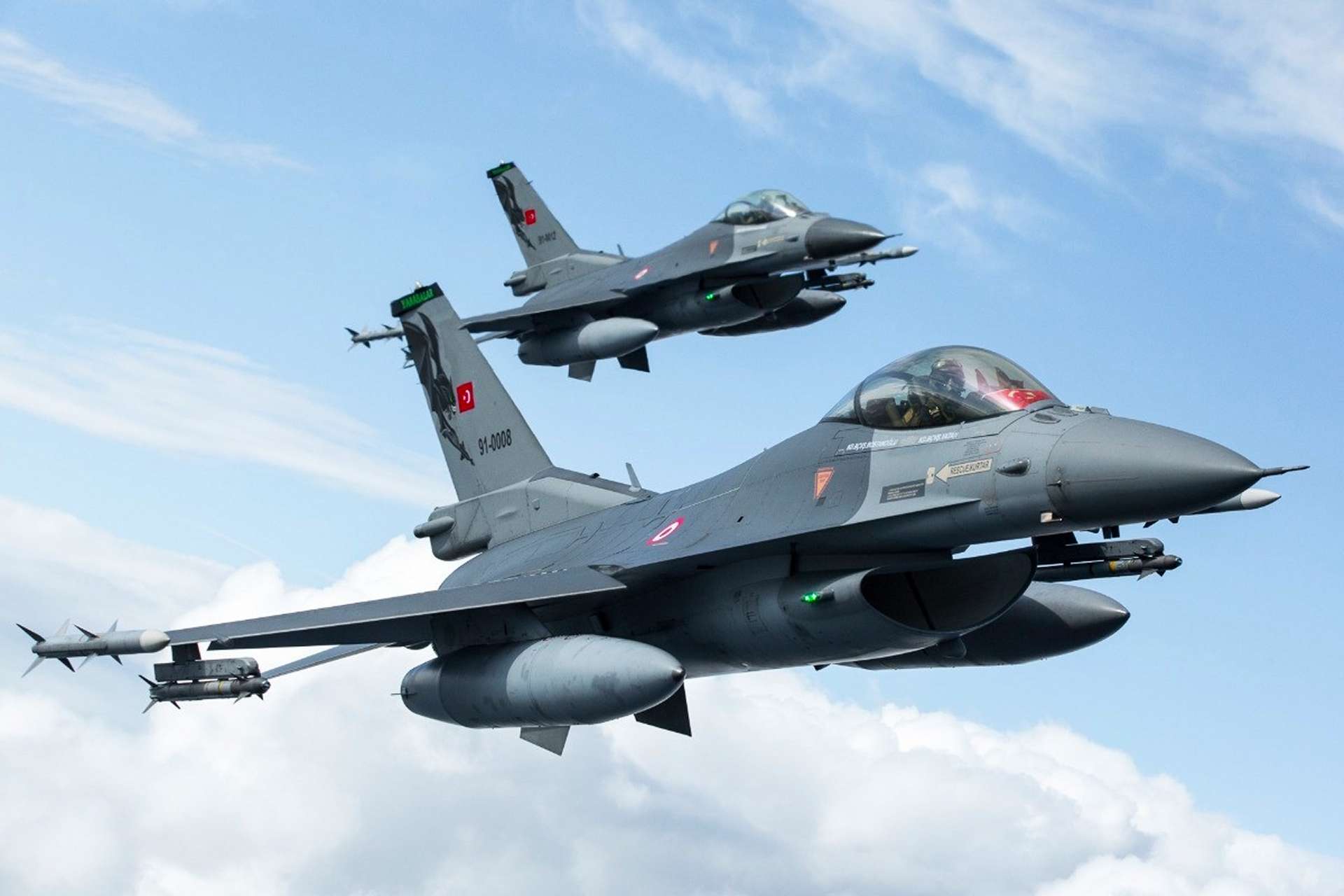 Türkiye will deploy five F-16 fighter jets and 76 Air Force personnel to Estonia from August to November 2026, reinforcing NATO's Baltic Air Policing mission with continuous Quick Reaction Alert coverage along the Alliance's northeastern frontier (Picture Source: NATO Allied Air Command)