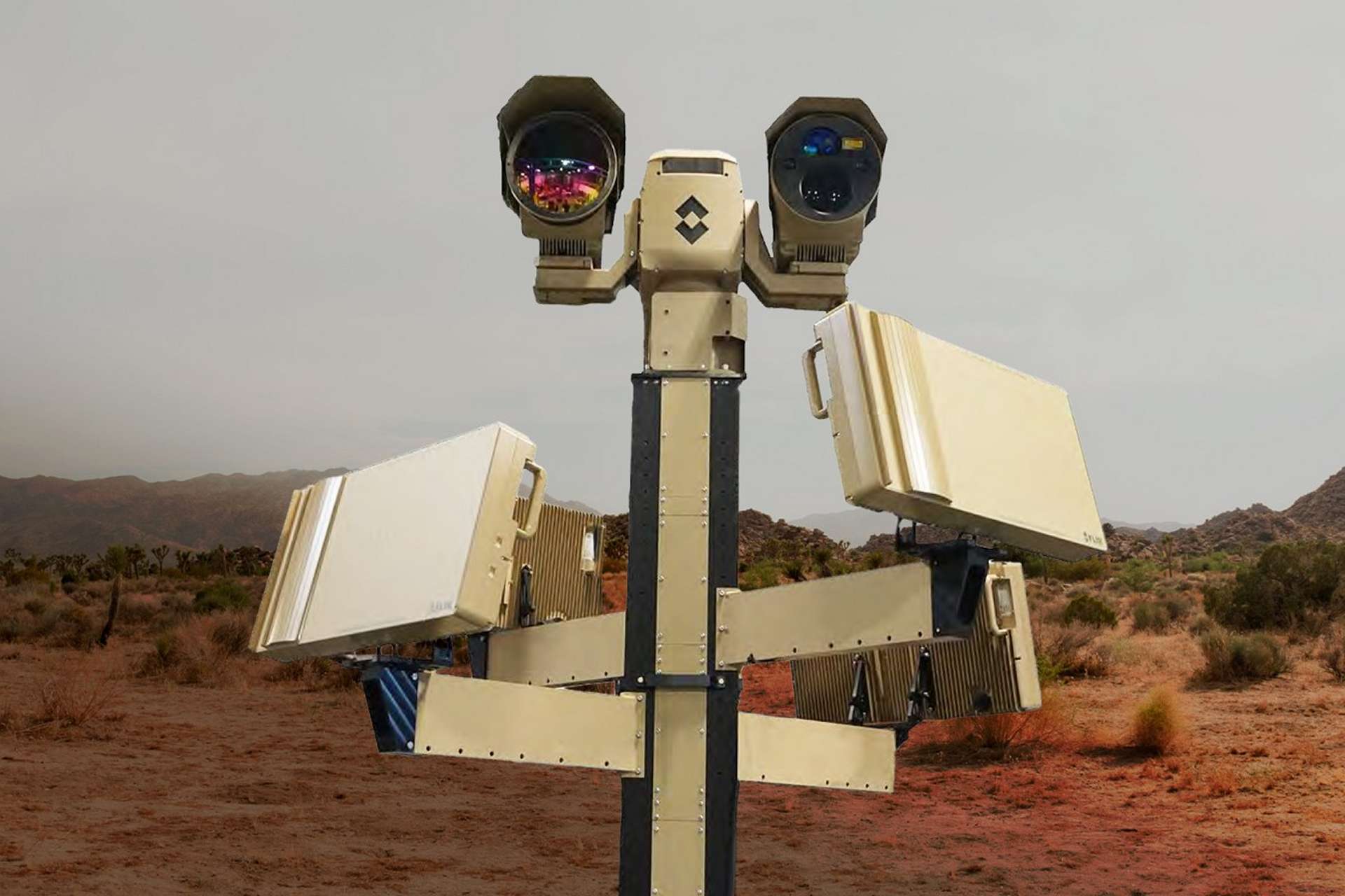 AeroVironment’s Titan MS counter-UAS system will provide U.S. Air Force Global Strike Command with fixed-site drone detection, tracking and electronic defeat capabilities under JIATF-401’s Domestic Shield Program (Picture source: AeroVironment).