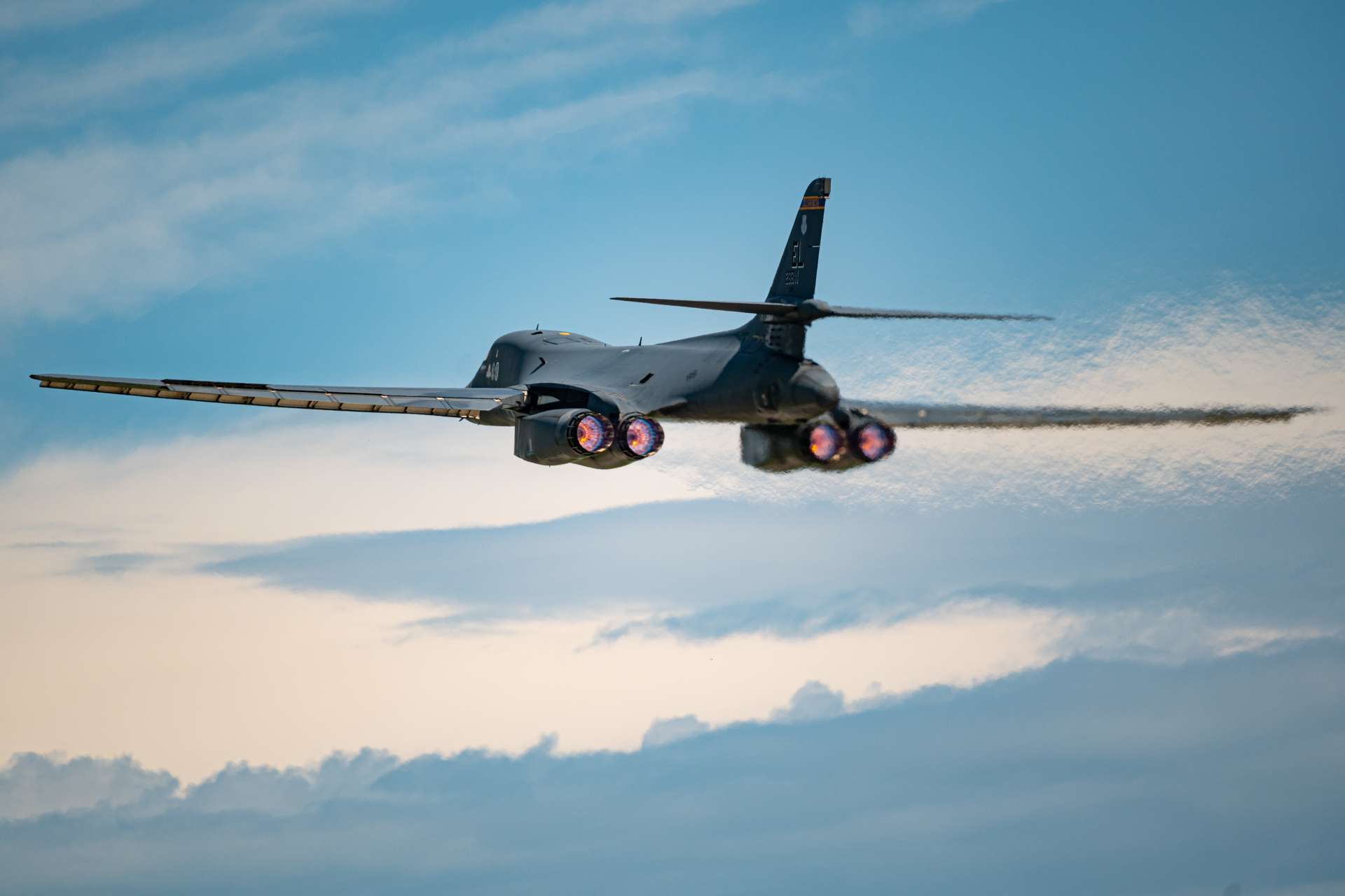 The reported B-1B mission against IRGC targets demonstrated how the United States can deliver concentrated precision firepower into Iran from distant bases while limiting dependence on vulnerable regional airfields (Picture Source: U.S. Air Force)