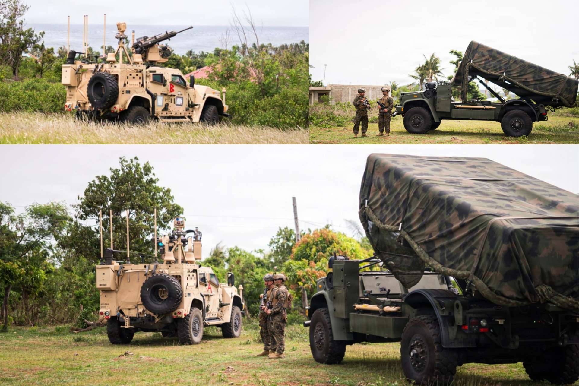 U.S. and Philippine Marines rehearsed an NMESIS island-based anti-ship strike under MADIS air-defense protection during KAMANDAG 10, sharpening allied sea-denial tactics near the Luzon Strait (Picture Source: U.S. Marines)