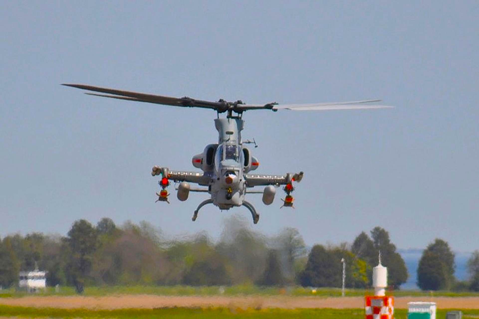 Bell’s SPINE upgrade gives the AH-1Z Viper and UH-1Y Venom the structural, electrical and digital capacity to field longer-range weapons and networked combat systems (Picture Source: L3Harris)