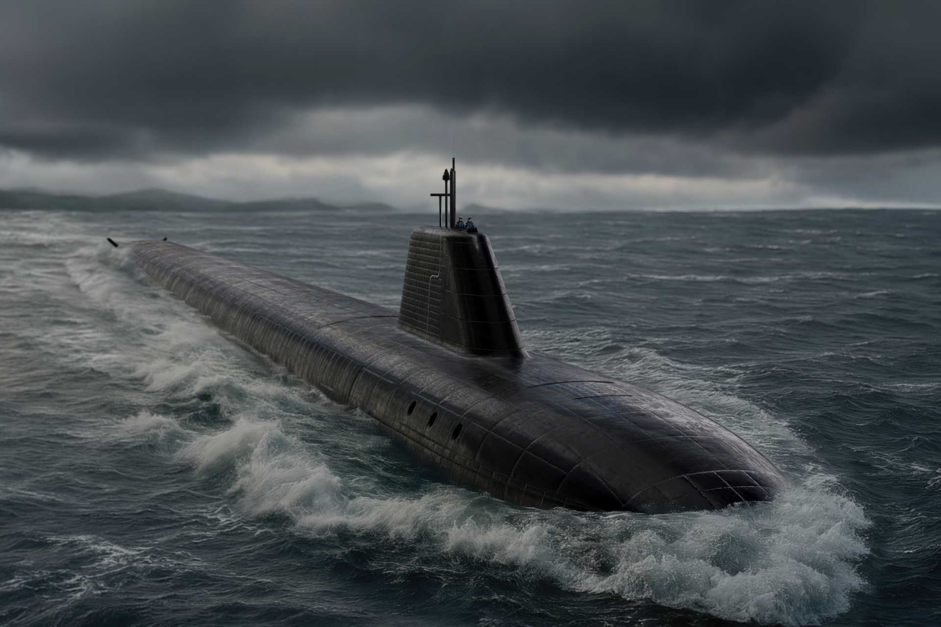Each Dreadnought-class submarine will measure 153.6 metres in length, displace 17,200 tonnes submerged and carry a crew of 130, making it the largest submarine built for the Royal Navy. (Picture source: BAE Systems)