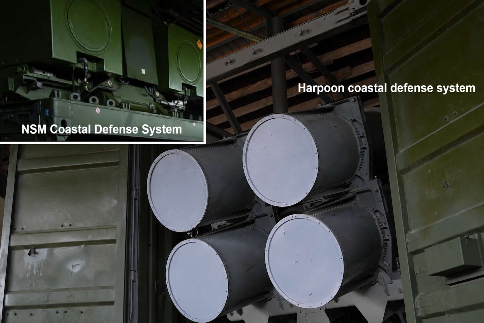 Ukraine has officially revealed U.S.-made Harpoon coastal missile launchers and Norwegian Naval Strike Missiles in service, confirming a more diverse coastal-defense force able to threaten Russian naval units and infrastructure across the Black Sea (Picture source: Ukraine MoD).