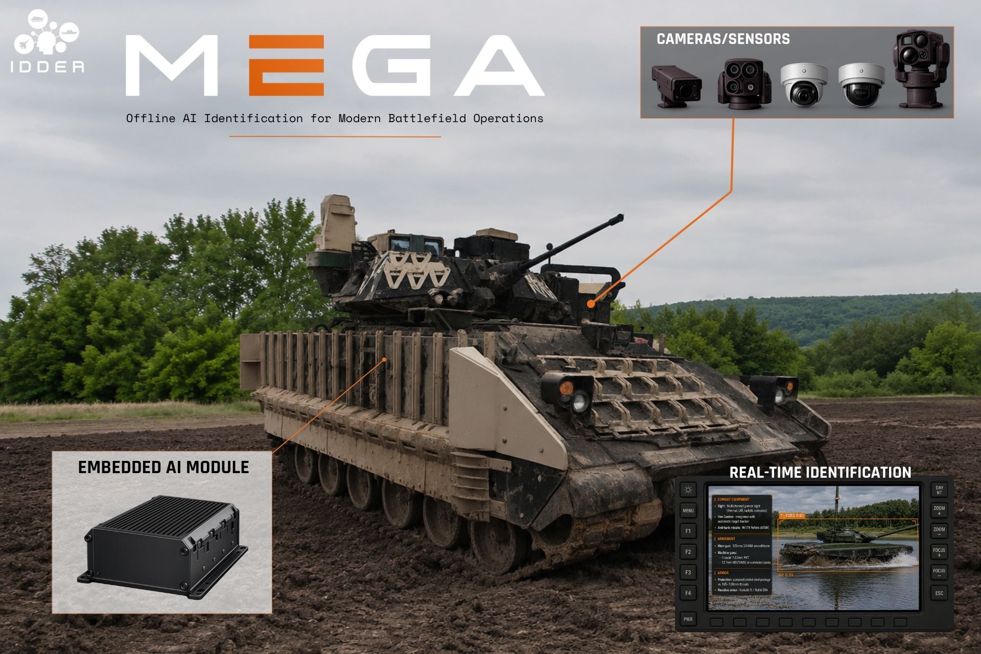 Belgian IDDEA Launches Onboard AI System for Combat Vehicles to Identify Military Equipment