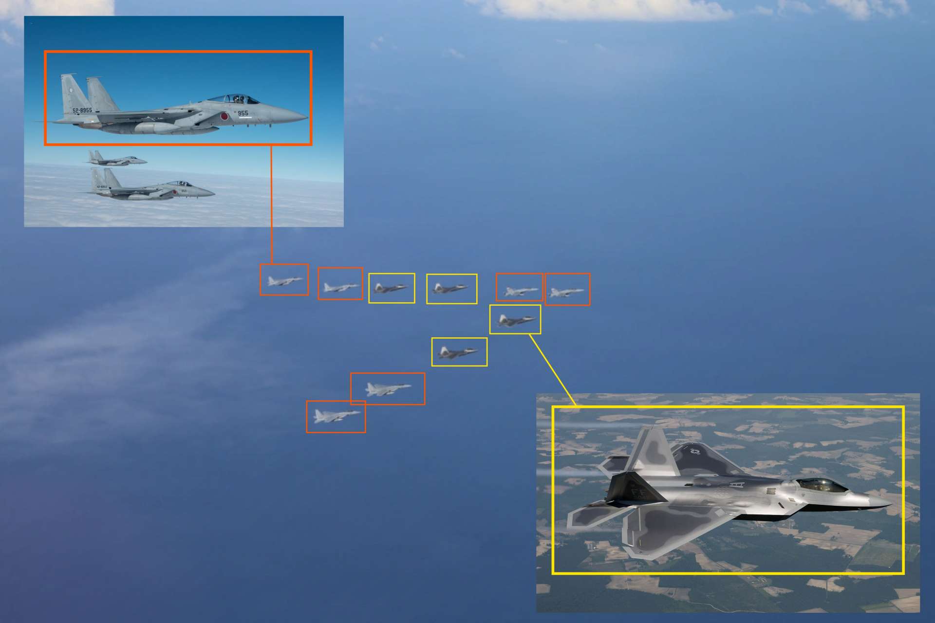 A newly released image from Valiant Shield 2026 highlights U.S. F-22 Raptors flying alongside Japan Air Self-Defense Force F-15Js, underscoring the growing integration of allied airpower and combat readiness across the Indo-Pacific (Picture Source: U.S. Air Force / Japanese MoD /  Edited by Army Recognition Group)