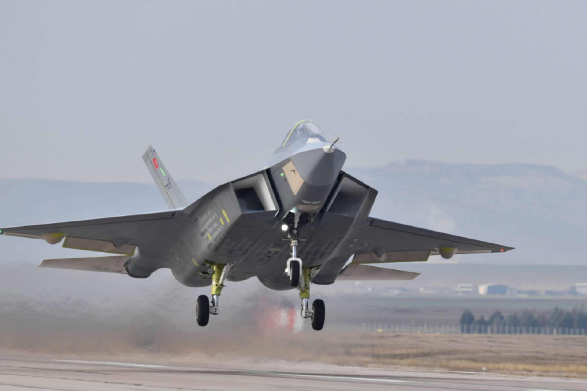 GE Aerospace F110 engines are central to Türkiye’s KAAN fighter program, providing the thrust needed for flight testing, weapons integration, and early production while Ankara continues work on an indigenous engine and manages U.S. congressional concerns over the S-400 dispute (Picture source: TUSAS).