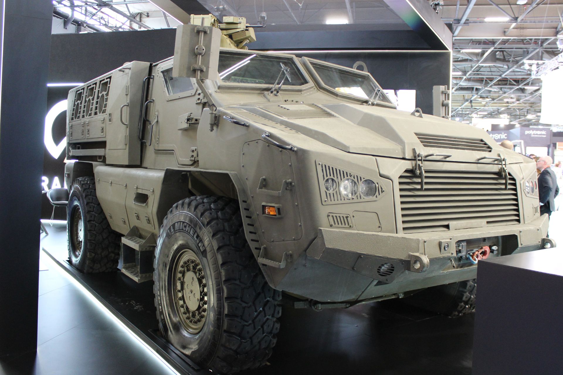 The Mbombe 4 represents the lightest member of the family while retaining many of the survivability characteristics associated with larger armored vehicles (Picture source: Army Recognition)