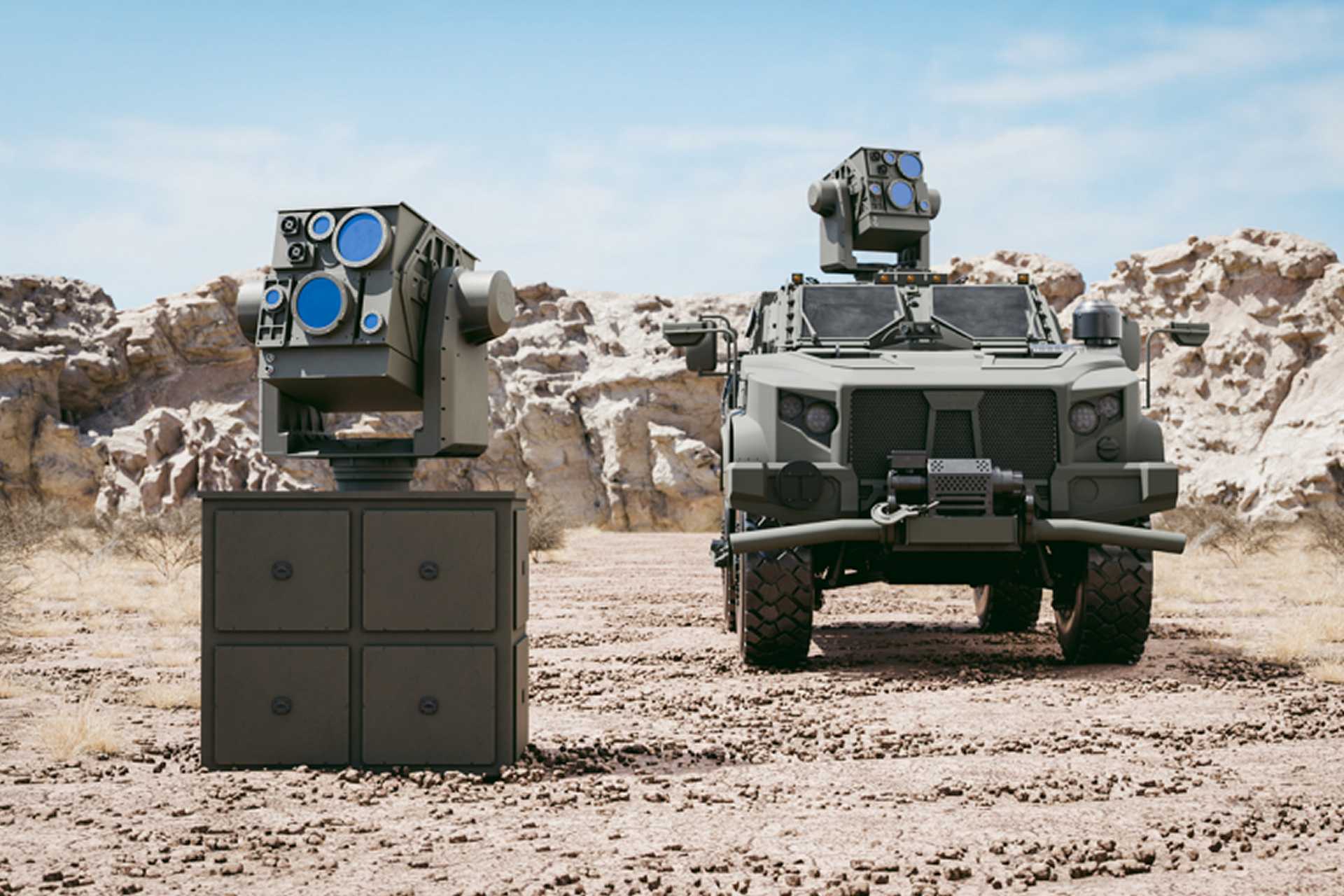 The Locust X3's cost per engagement is reported to be below $5, as its energy-based nature provides what is effectively a virtually unlimited magazine, constrained primarily by available power rather than physical munitions such as missiles. (Picture source: AV)