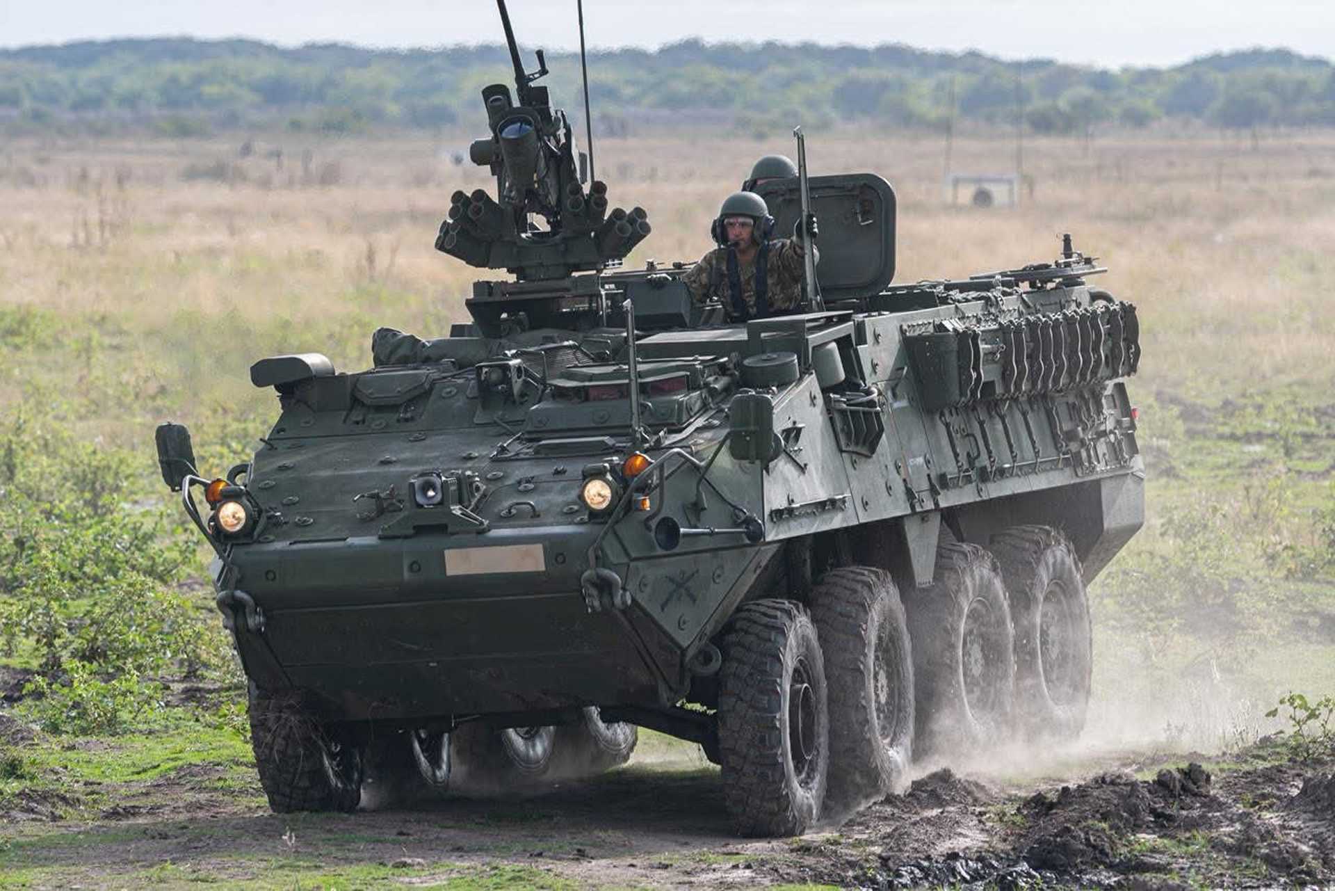 Argentina puts US-made Stryker 8x8 vehicles into action for the first time in live-fire exercise