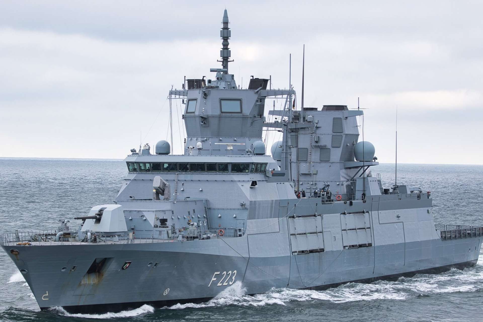German Navy Frigate FGS Nordrhein-Westfalen Arrives in Cyprus as Allied Naval Security Presence Expands