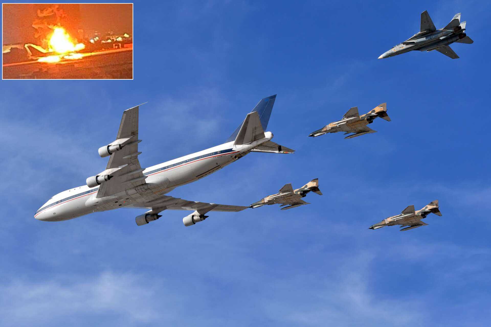 Israeli strike at Iranian airport destroys last Boeing 747-100 still flying and used as KC747 tanker