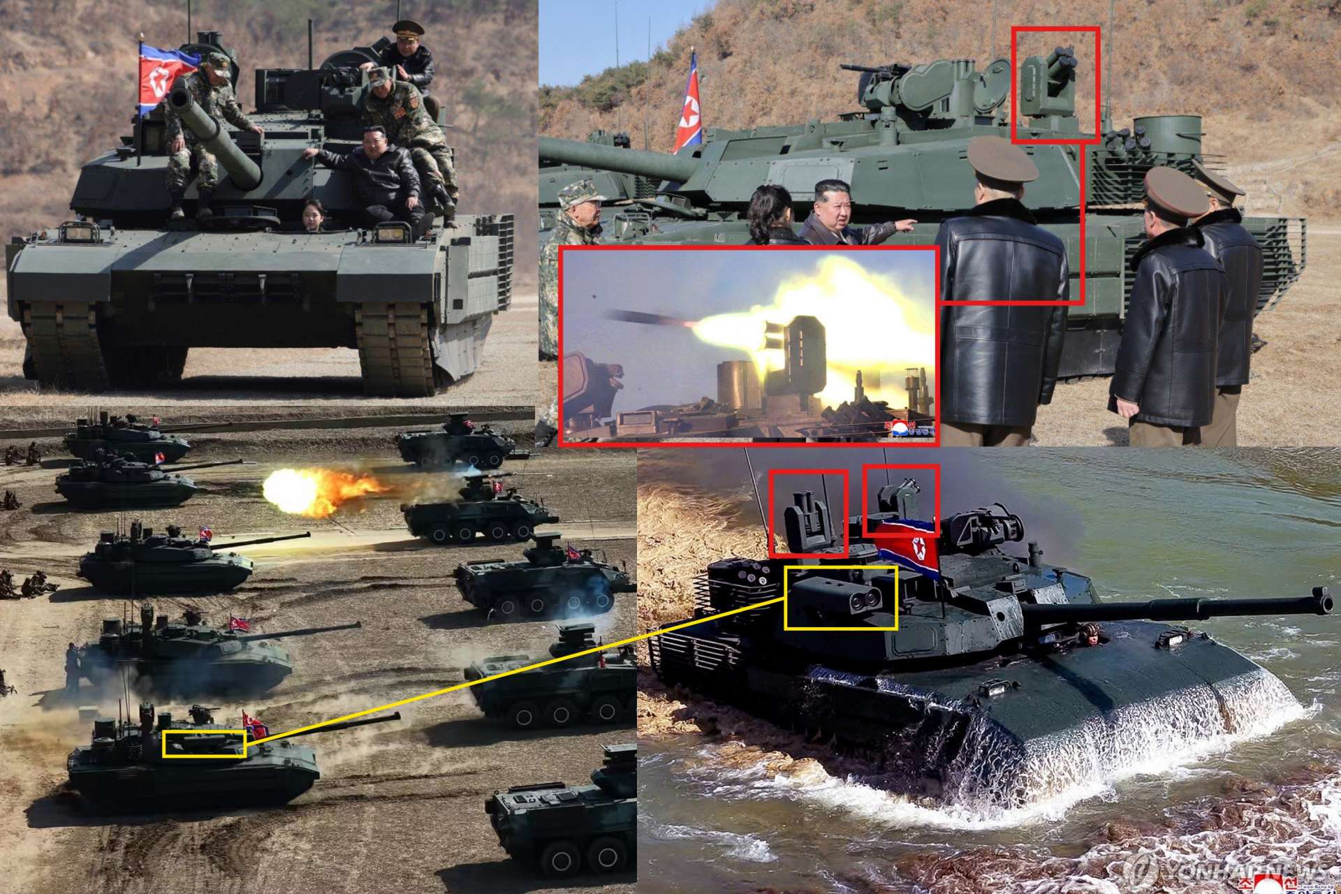North Korea Deploys New Chonma-20 Tank in Drill Mirroring U.S. M1A2 Abrams Design Features