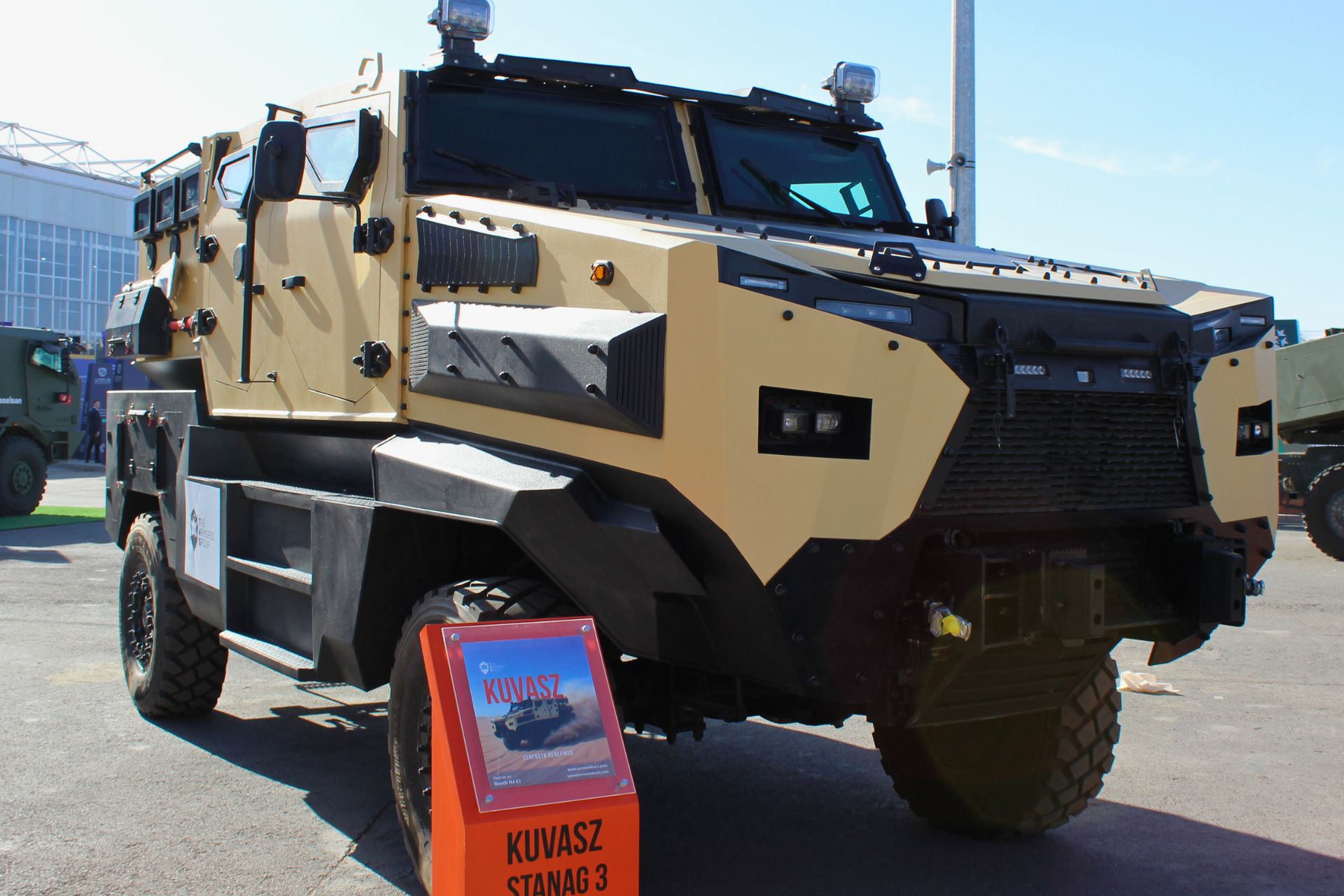 The Armored Group Reveals Modular Armored Vehicles with Advanced Command and Intelligence Integra...