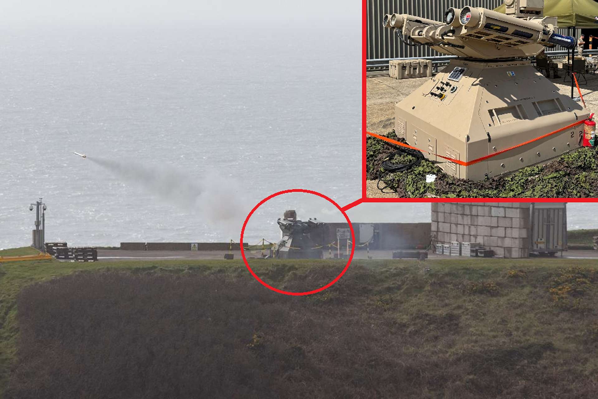 UK Deploys ORCUS, NINJA and Rapid Sentry Counter-Drone System to Protect RAF Airbases