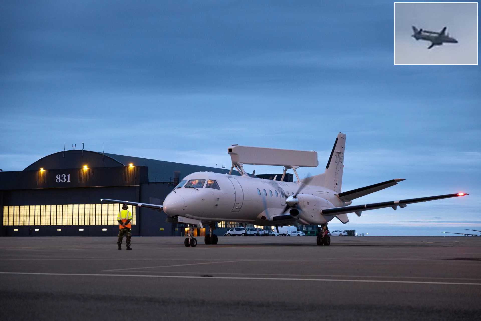 Ukraine deploys Swedish ASC 890 early warning aircraft for first time against Russian missile att...