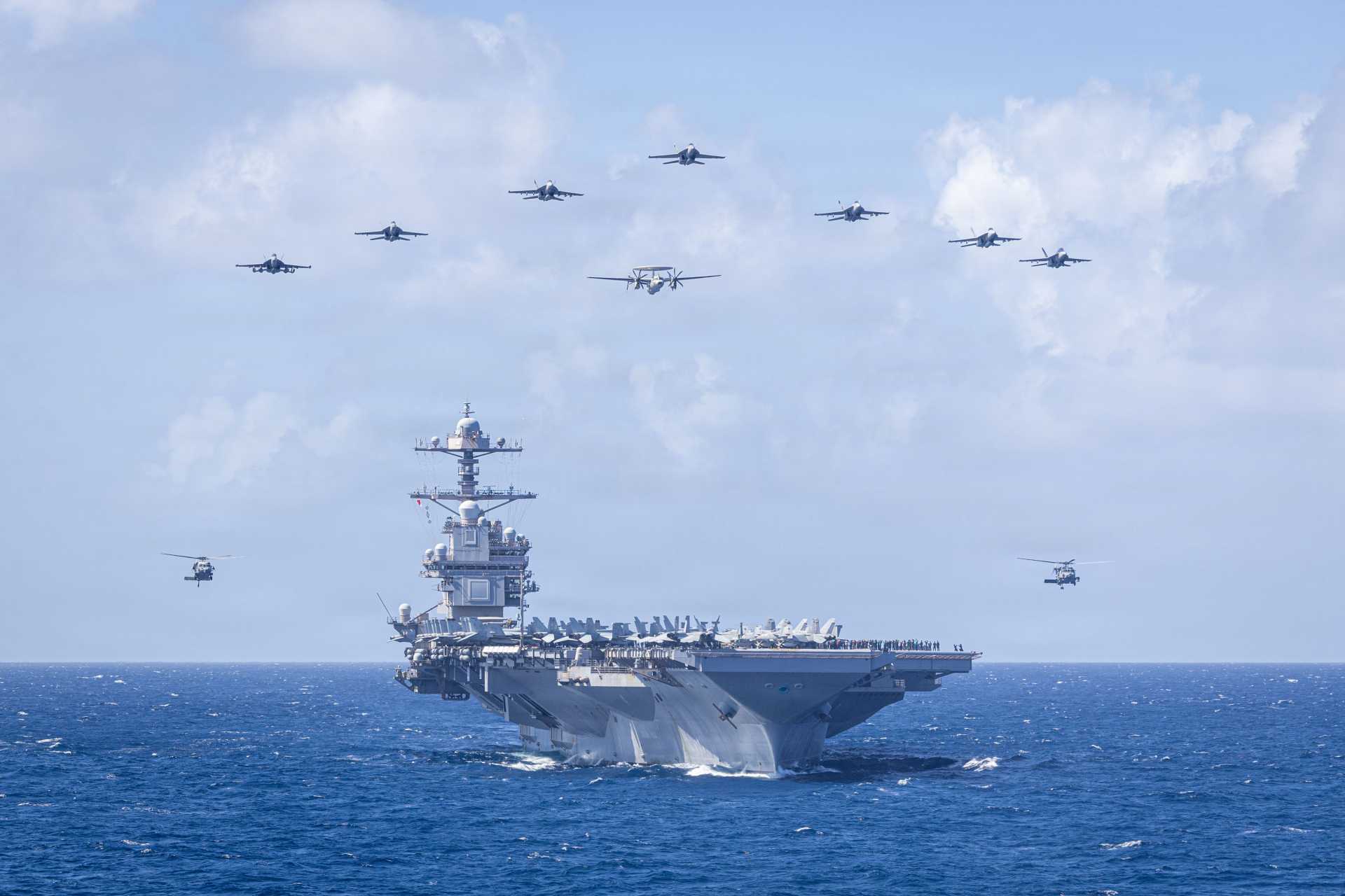 World's largest aircraft carrier USS Gerald R. Ford enters Red Sea for first time as U.S. expands strikes on Iran