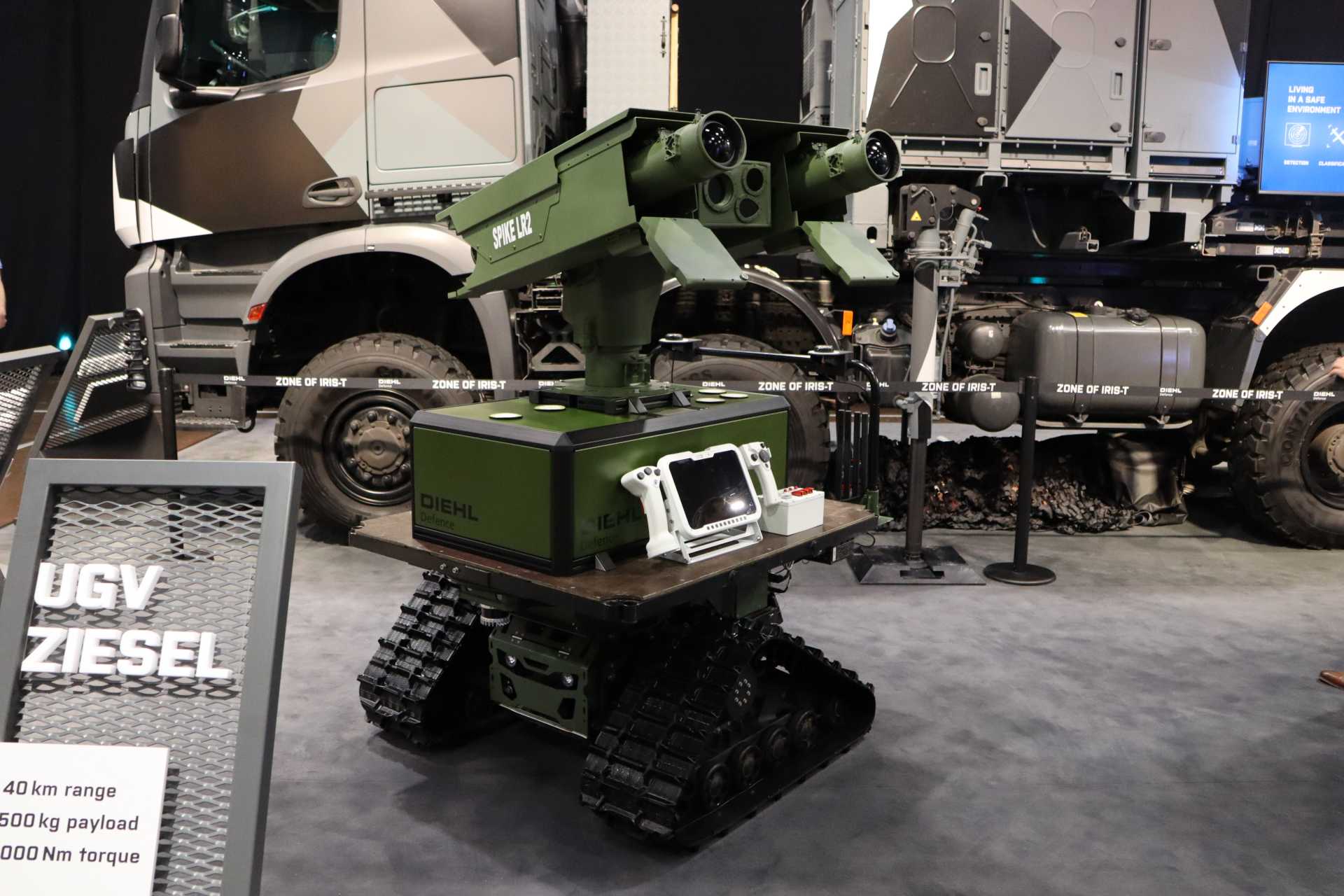 Germany Tests SPIKE LR Missile on Ziesel Robot for NATO Anti-Tank Warfare
