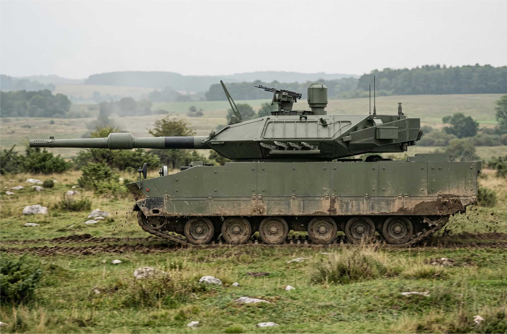 Türkiye and Czech Republic Reveal CFL-120 Karpat Medium Tank as New NATO and M1A2 Abrams Alternative