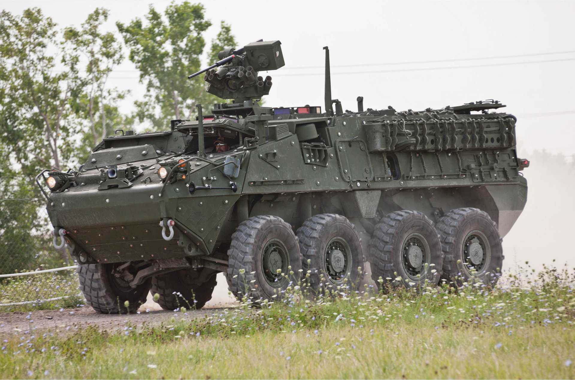 U.S. Army Reinforces Stryker Brigades with Additional Double V-Hull A1 Combat Vehicles