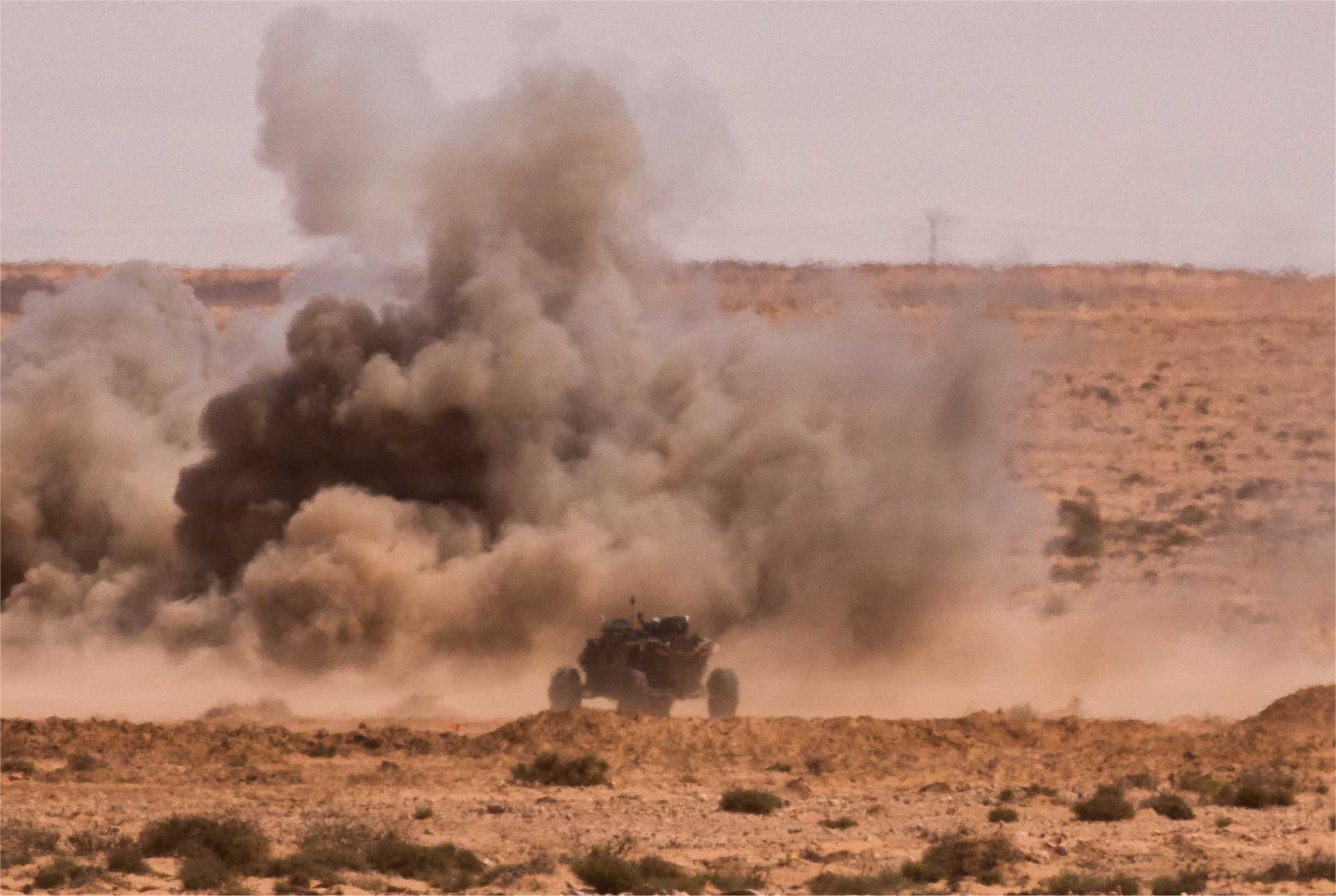 U.S. Army Uses Ground Robots and Combat Vehicles in First Assault Warfare Test in Morocco