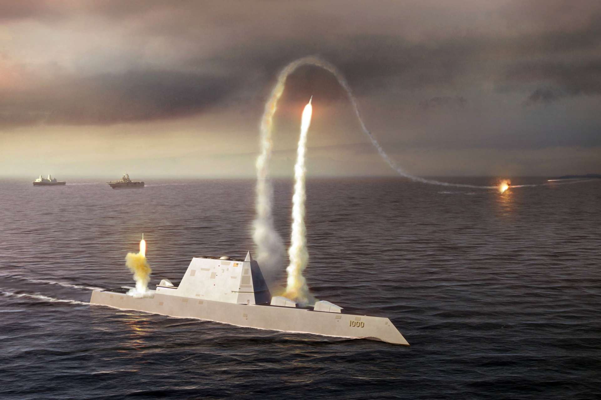 U.S. Navy Repositions Zumwalt-Class Destroyers as Hypersonic Vanguard for Future BBGN Battleship Fleet