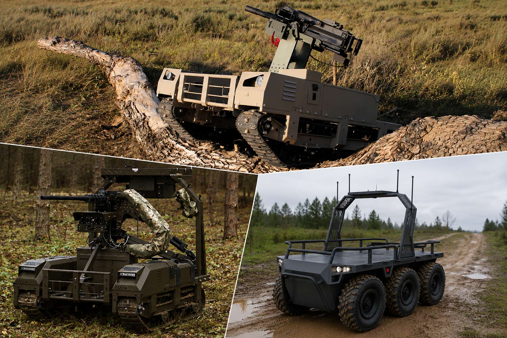 Ukraine Uses Ground Robots and Drones to Capture Russian Positions Without Troop Losses