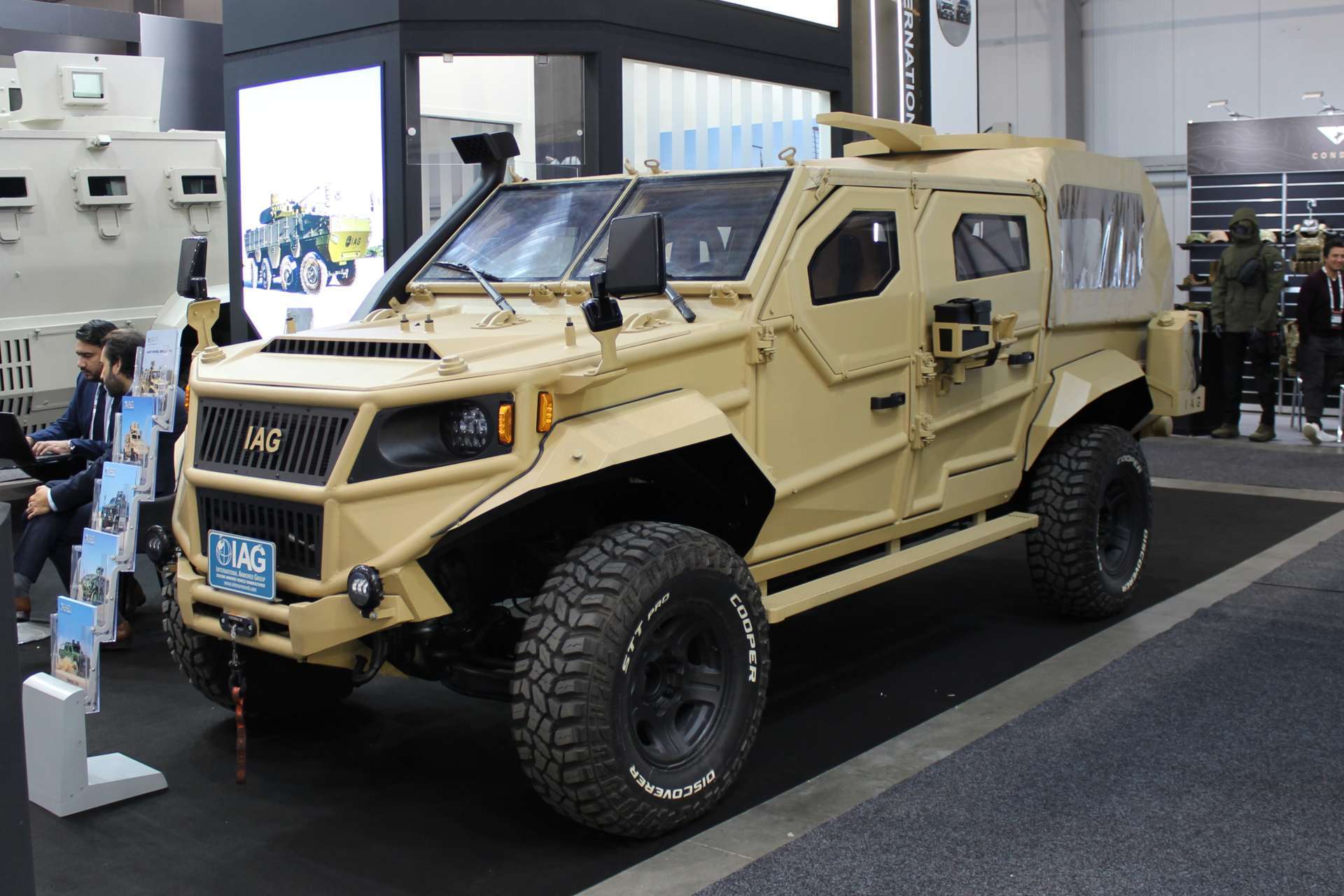 International Armored Group presented its Light Patrol Vehicle at Future Forces 2026 as a configurable, highly mobile platform designed to support Special Forces, patrol and rapid-response missions across demanding operational environments(Picture Source: Army Recognition Group)