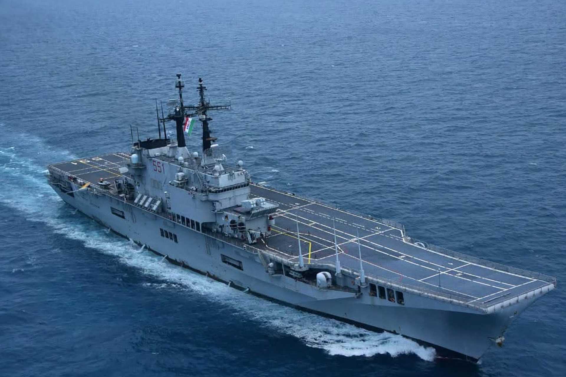 Indonesia commissioned the former Italian Navy aircraft carrier Giuseppe Garibaldi (C 551) as KRI Sriwijaya (100), its first aircraft carrier, at Tanjung Priok in North Jakarta on September 24, 2026, six days after the ship finished its journey from Italy. (Picture source: Indonesian Navy)