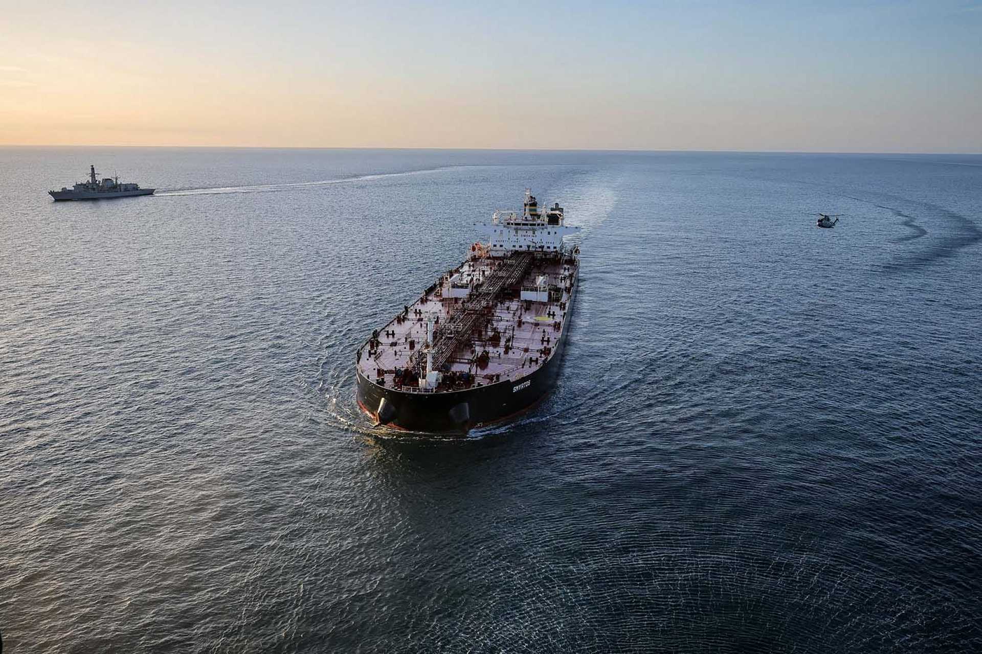 The effects of the sanctions grow when Japanese restrictions overlap with EU, UK, or U.S. measures because the same IMO number then faces exclusion from several major maritime, insurance, and financial markets simultaneously. (Picture source: UK MoD)