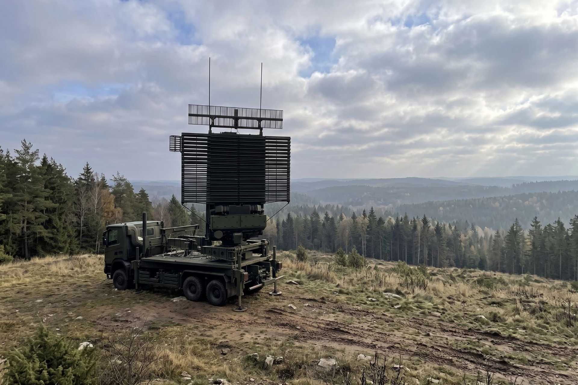 Featuring an instrumented range of up to 463 kilometers and multi-mission 360-degree coverage, the US-made AN/TPS-77 Multi-Role Radars (MRRs) feed long-range and low-altitude target tracking into BALTNET and NATO air surveillance networks. (Picture source: Lithuanian MoD)