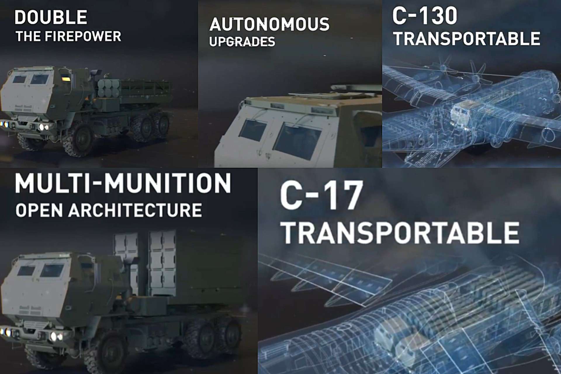 Lockheed Martin is advancing HIMARS FLEX as a more versatile rocket launcher that doubles missile capacity while adding air defense options and retaining rapid air-deployment capability (Picture Source: Lockheed Martin / Edited By Army Recognition Group)
