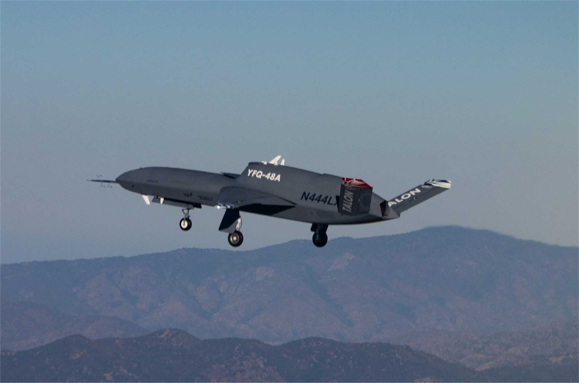 Northrop Grumman’s YFQ-48A Talon Blue completed its first fully autonomous flight, including taxi, takeoff, maneuvering and landing, advancing the company-funded fighter drone into flight testing for future autonomous combat requirements.