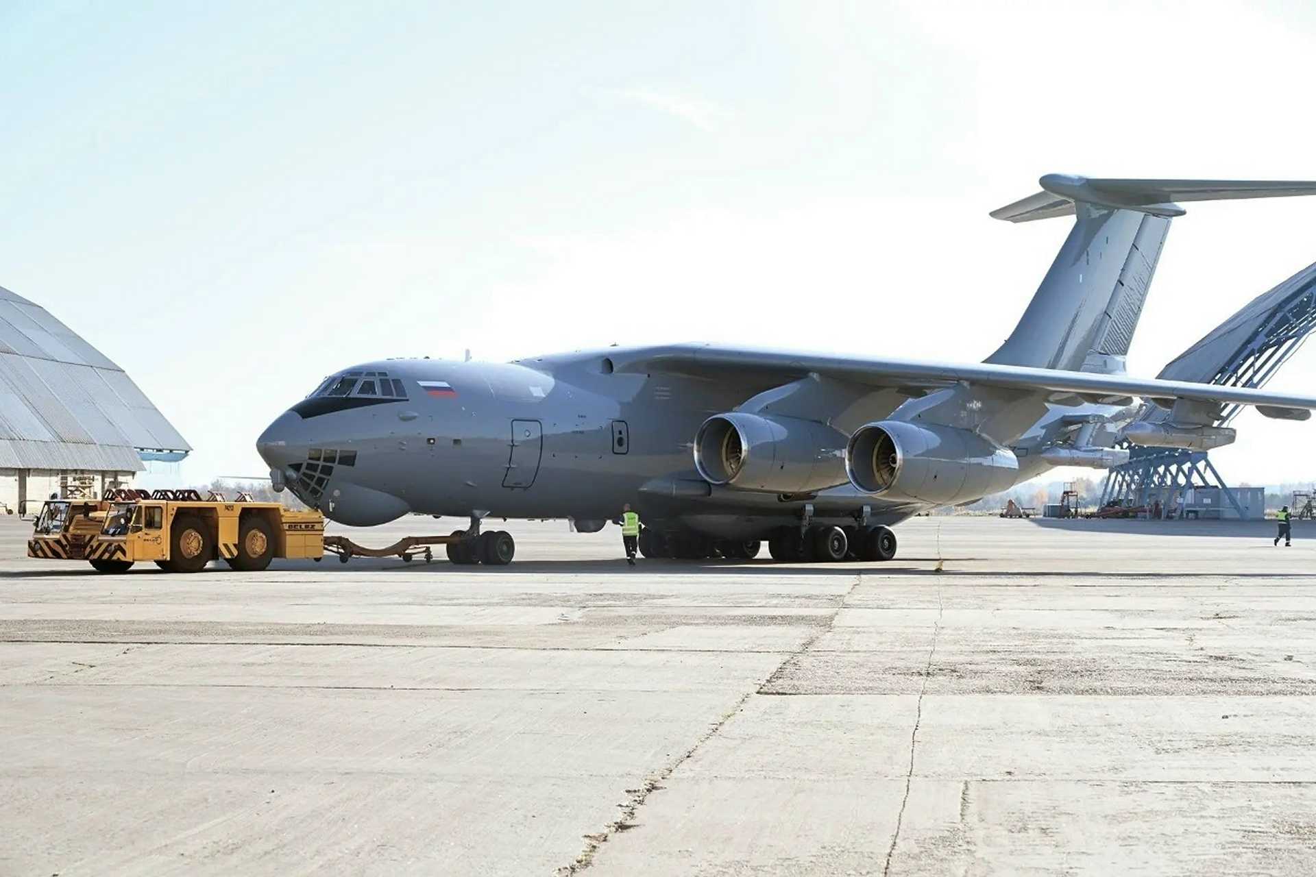 Potential clues include the newly manufactured Il-78's suspected Chinese PLAAF insignia on the rear fuselage, behind the engine, and the September 2023 inquiry for 20 Il-78MK-90A tankers under Customer 156, which could designate China. (Picture source: SDF/ACuriousPLAFan)