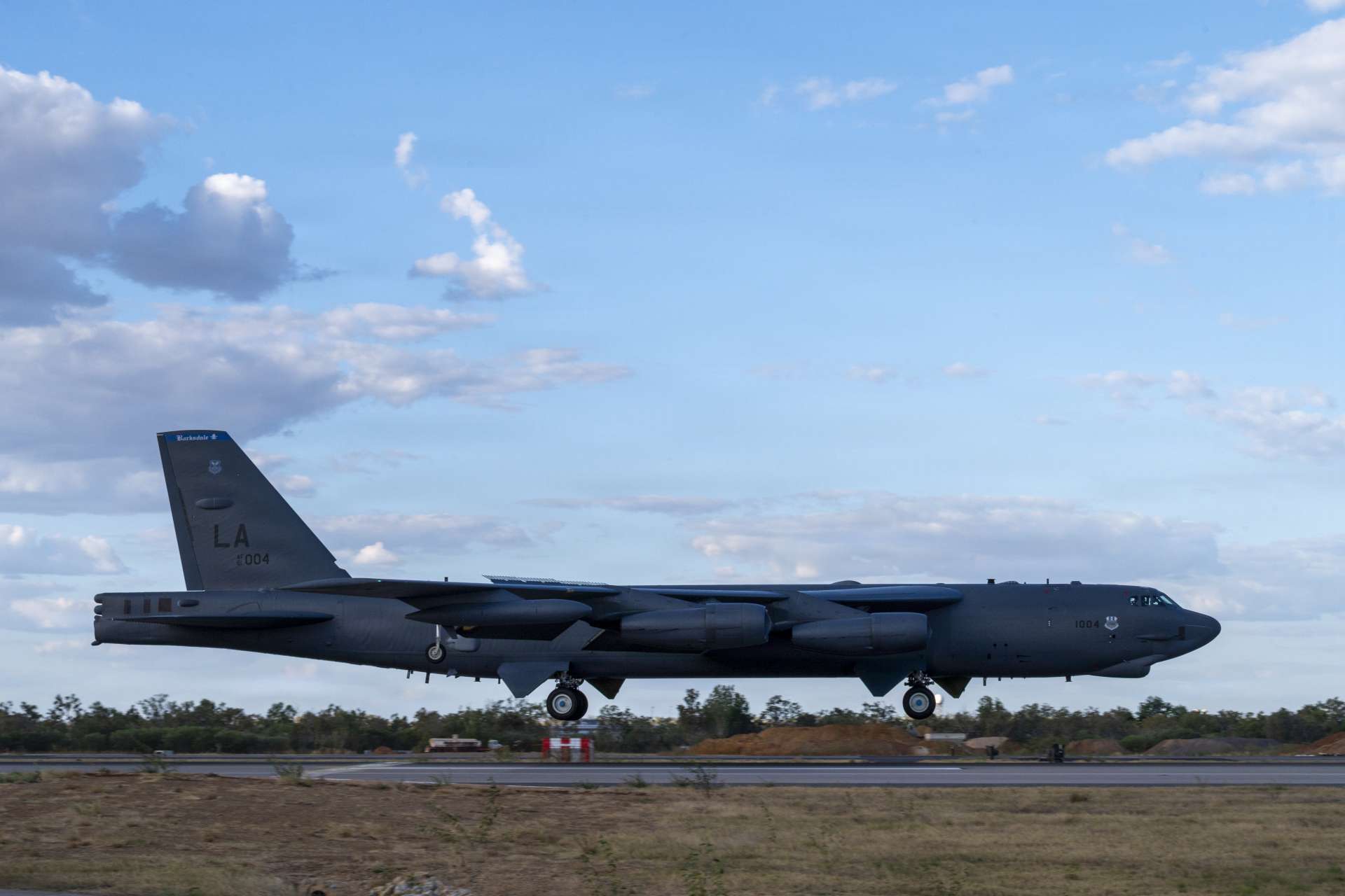 The U.S. Air Force has fielded the IRIS beyond-line-of-sight communications system on B-52 bombers, improving long-range voice and data connectivity for global strike missions (Picture Source: U.S. Air Force)