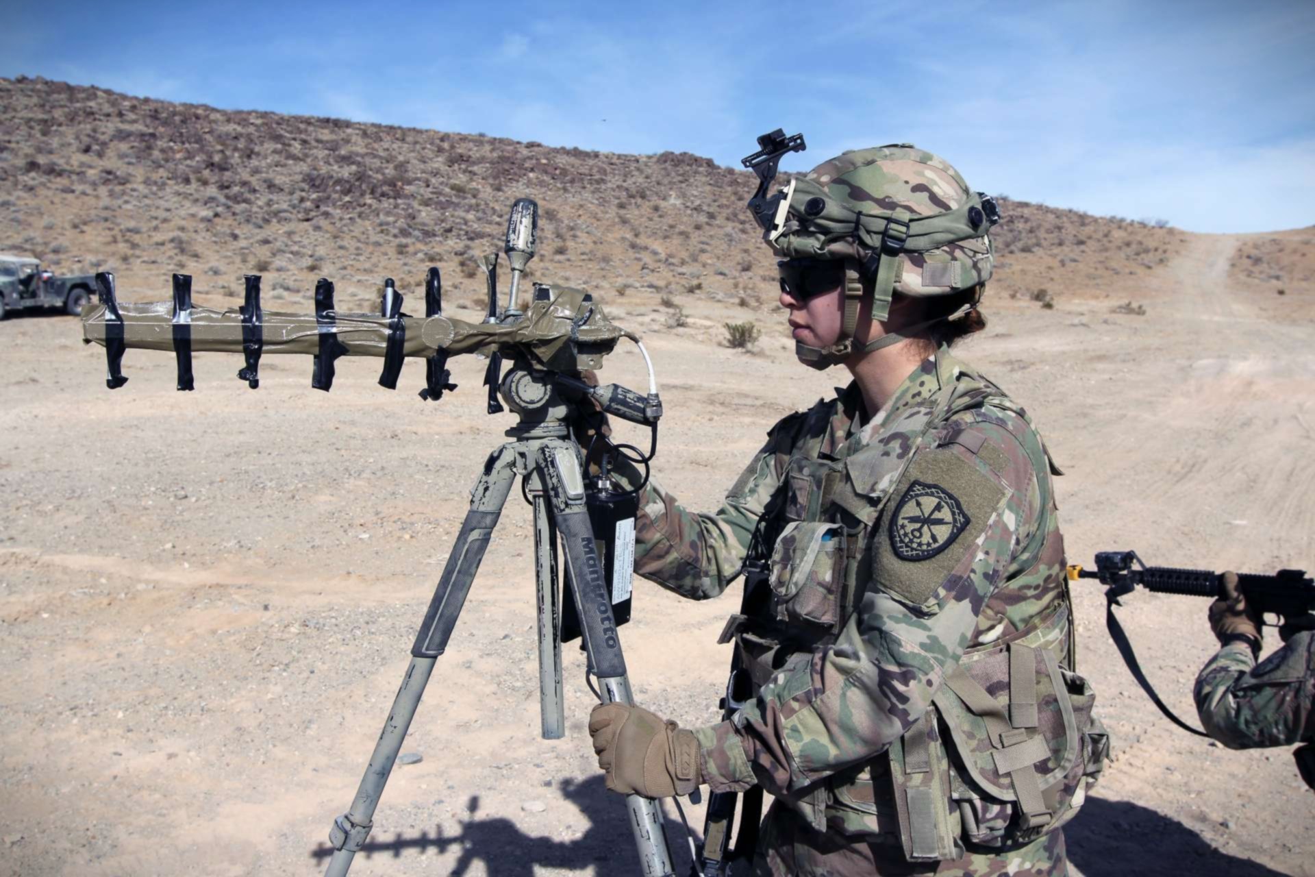 The U.S. Army successfully integrated three electronic warfare technologies to rapidly detect, analyze and disrupt enemy communications using AI-assisted signal identification and software-driven radio-frequency effects (Picture Source: U.S. Army) 