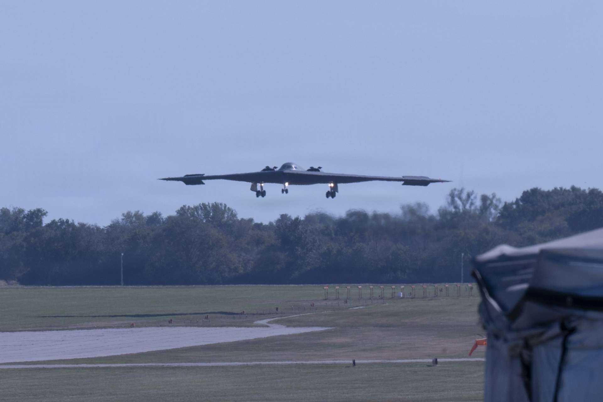 The U.S. Air Force’s B-2 Spirit of Kitty Hawk has returned to Whiteman Air Force Base after extensive depot maintenance restored critical structural components and low-observable features needed for stealth penetration missions (Picture Source: U.S. Air Force)