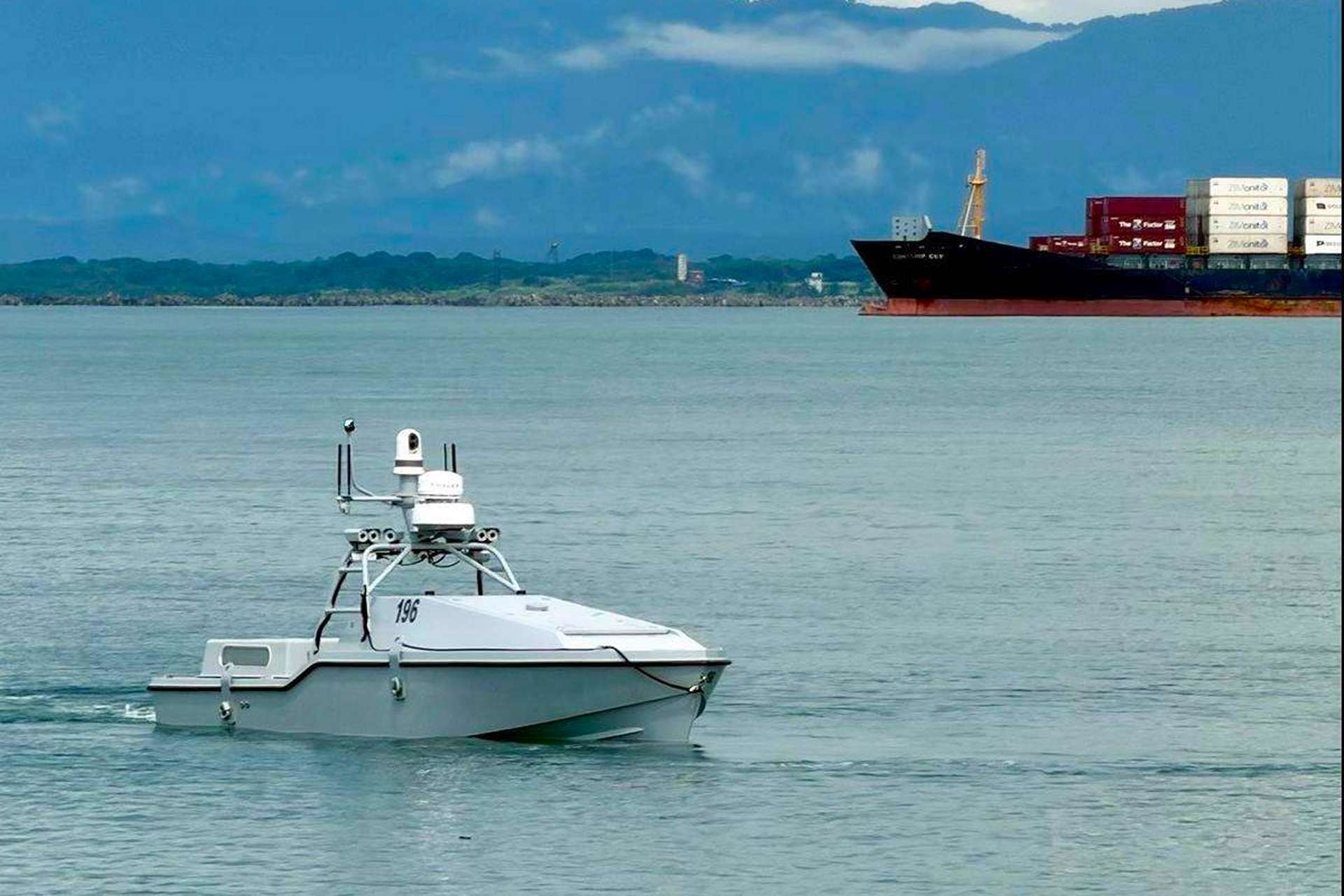 U.S.-provided Corsair autonomous surface vessels are extending Panama’s maritime surveillance reach around the Panama Canal approaches following their deployment during PANAMAX 2026 (U.S. Department of War)