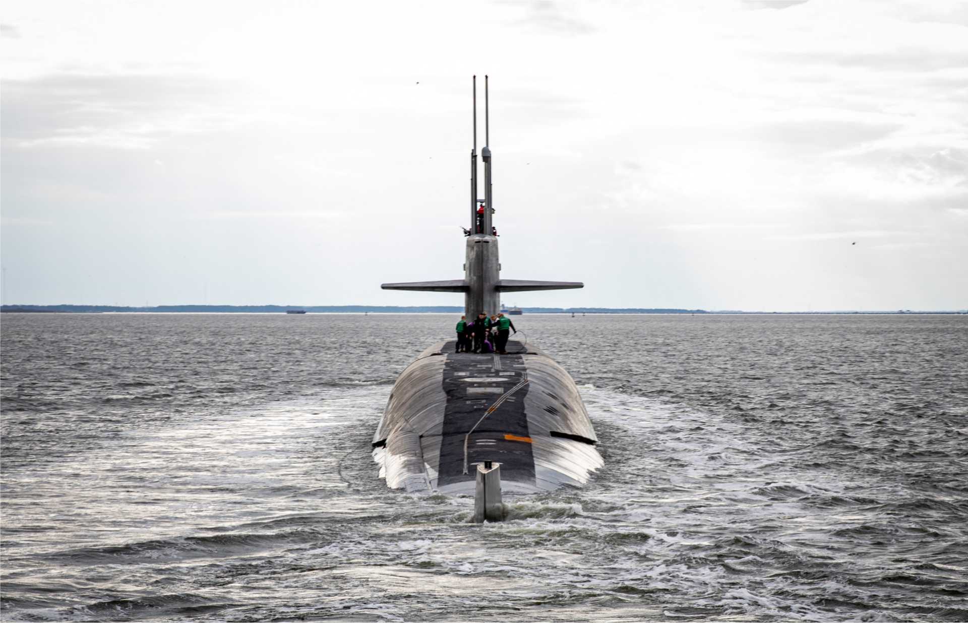 USS Wyoming (SSBN-742), an Ohio-class ballistic-missile submarine armed with Trident II D5 submarine-launched ballistic missiles, has shifted to Naval Base Kitsap-Bangor as the U.S. Navy repositions newer SSBNs in the Pacific ahead of the Columbia-class transition.